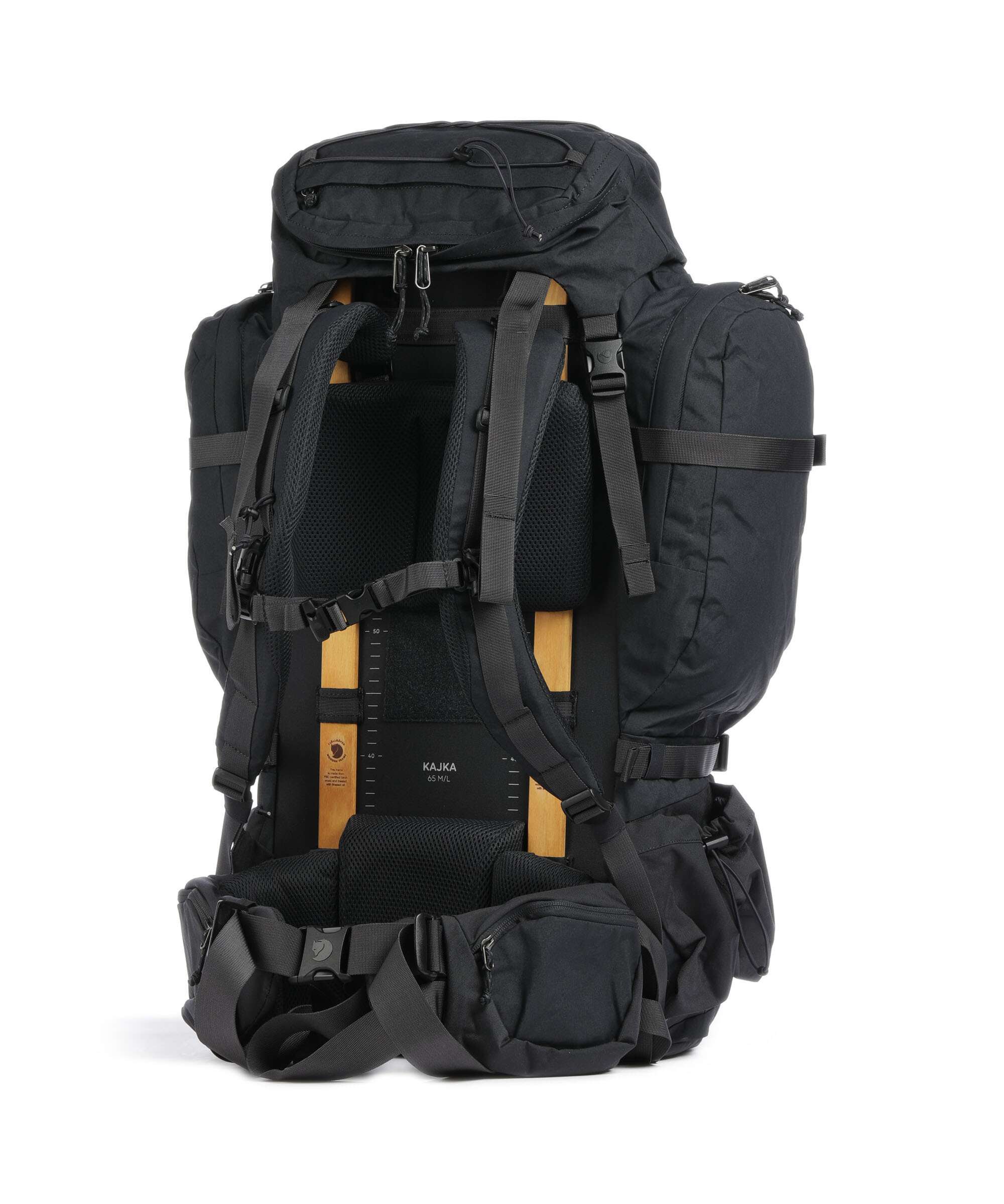 Fjällräven Kajka 65 M/L Trekking backpack coal black - Image 2