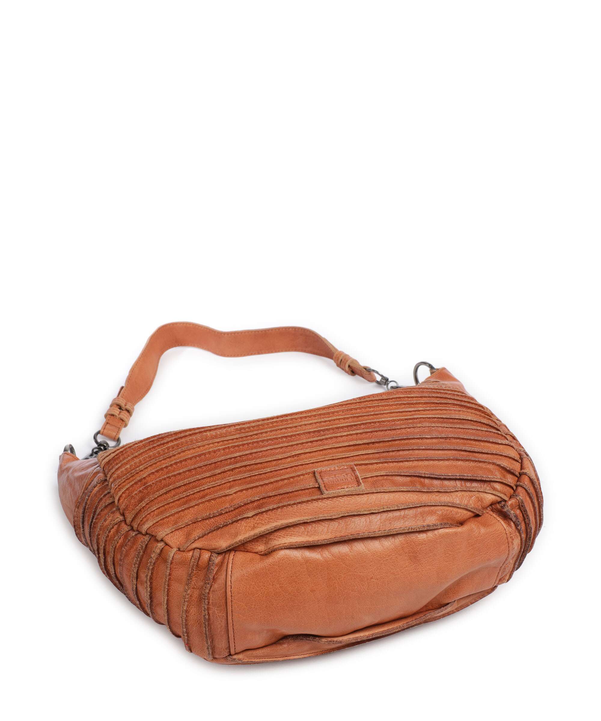 FredsBruder Bestseller Riffel Flowow Hobo bag dark caramel - Image 5