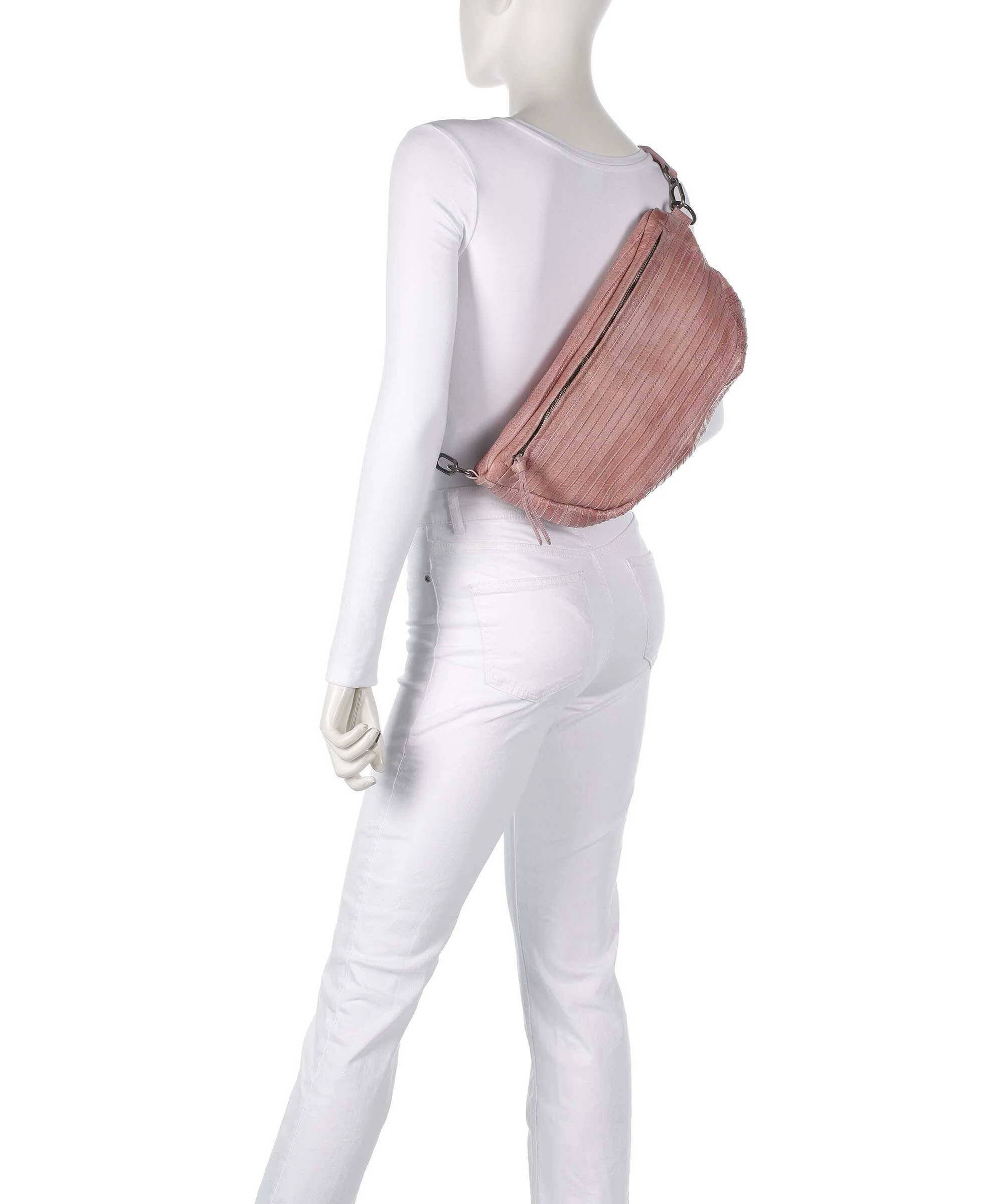 FredsBruder Check My Bag Mini Crossbody bag powder rose - Image 3
