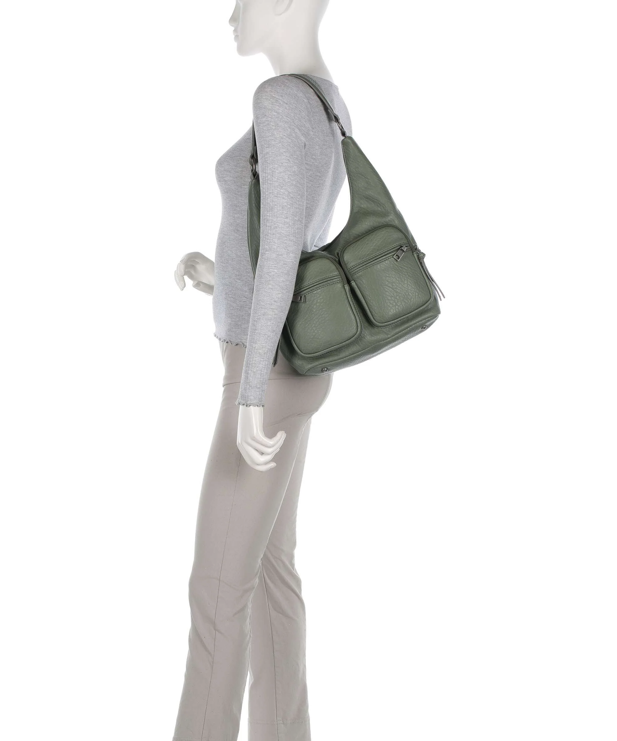 FredsBruder Lunar Hobo bag sage - Image 3