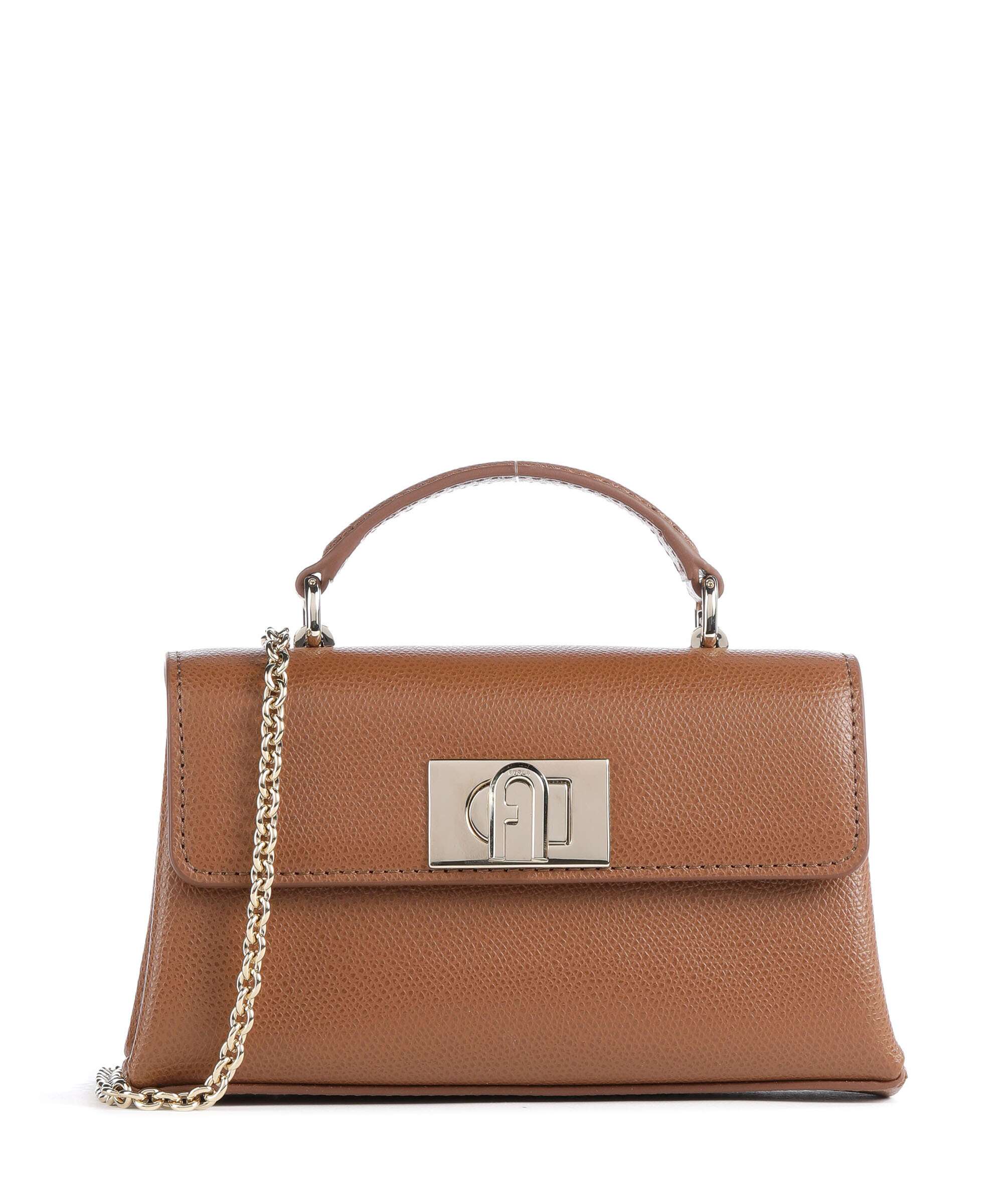 Furla 1927 Mini Crossbody bag cognac