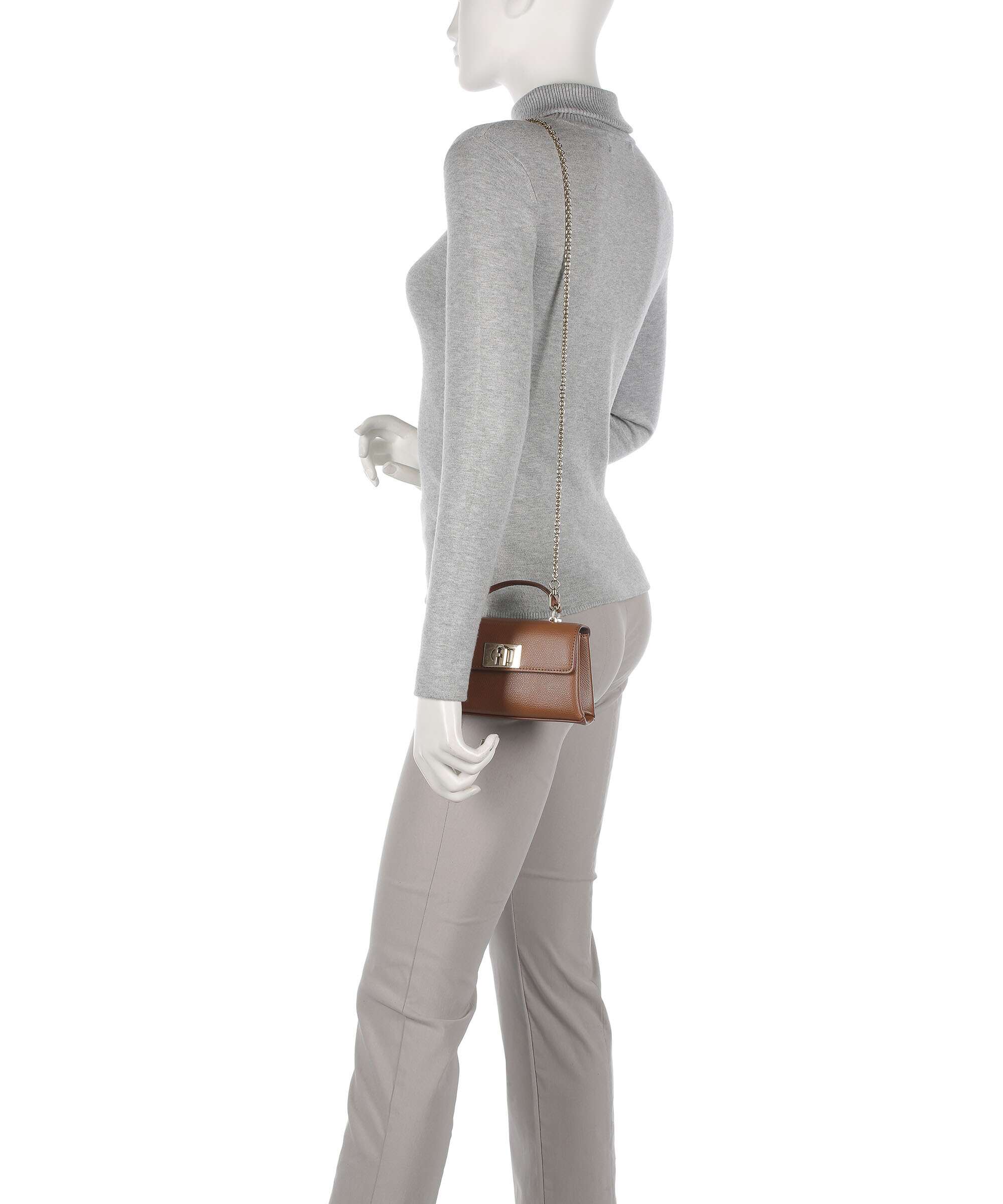 Furla 1927 Mini Crossbody bag cognac - Image 3