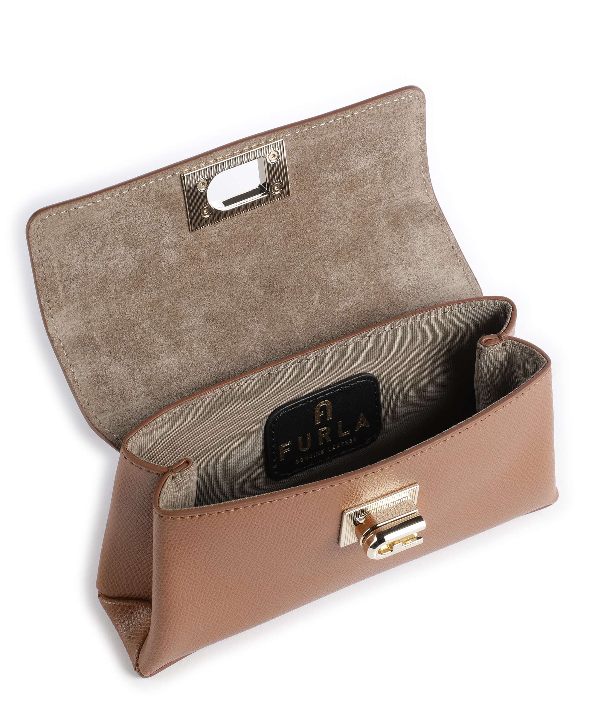 Furla 1927 Mini Crossbody bag cognac - Image 6