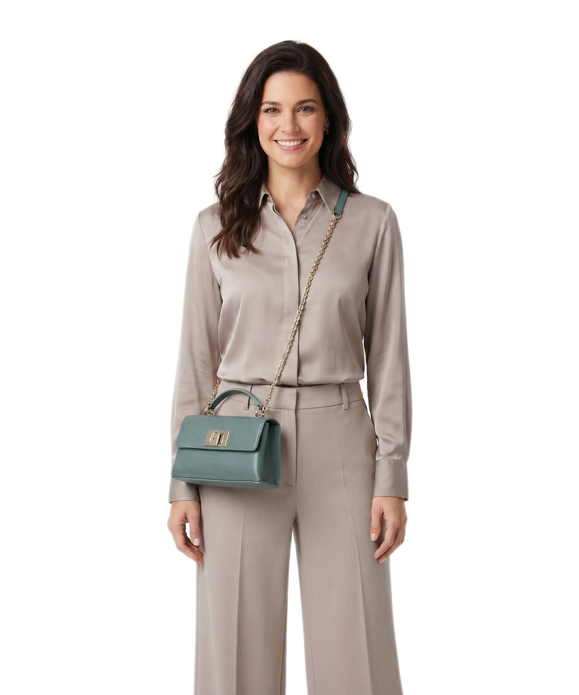Furla 1927 Mini Crossbody bag edera green - Image 3