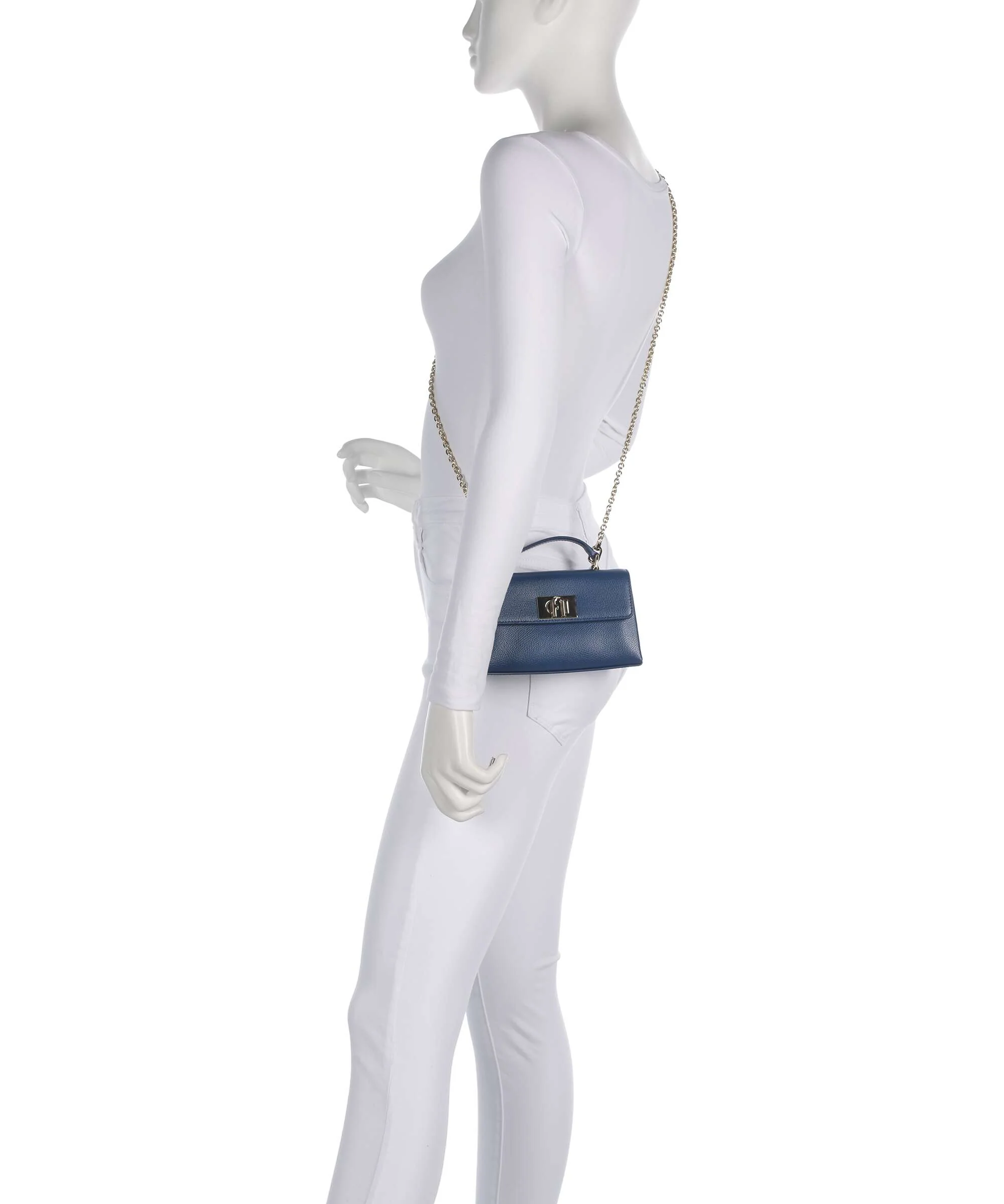 Furla 1927 Mini Crossbody bag indigo - Image 3
