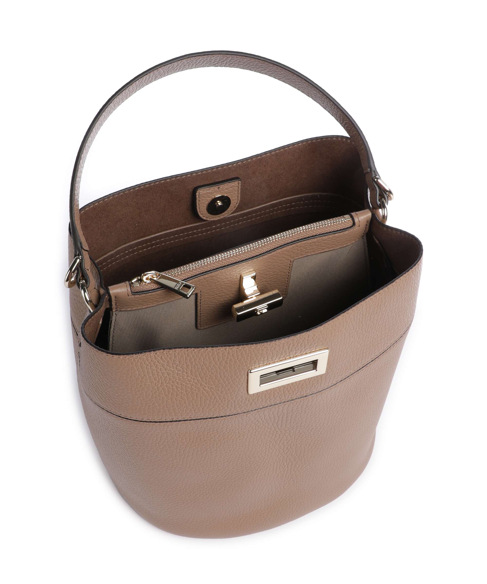 Furla Amelia M Bucket bag toffee - Image 7