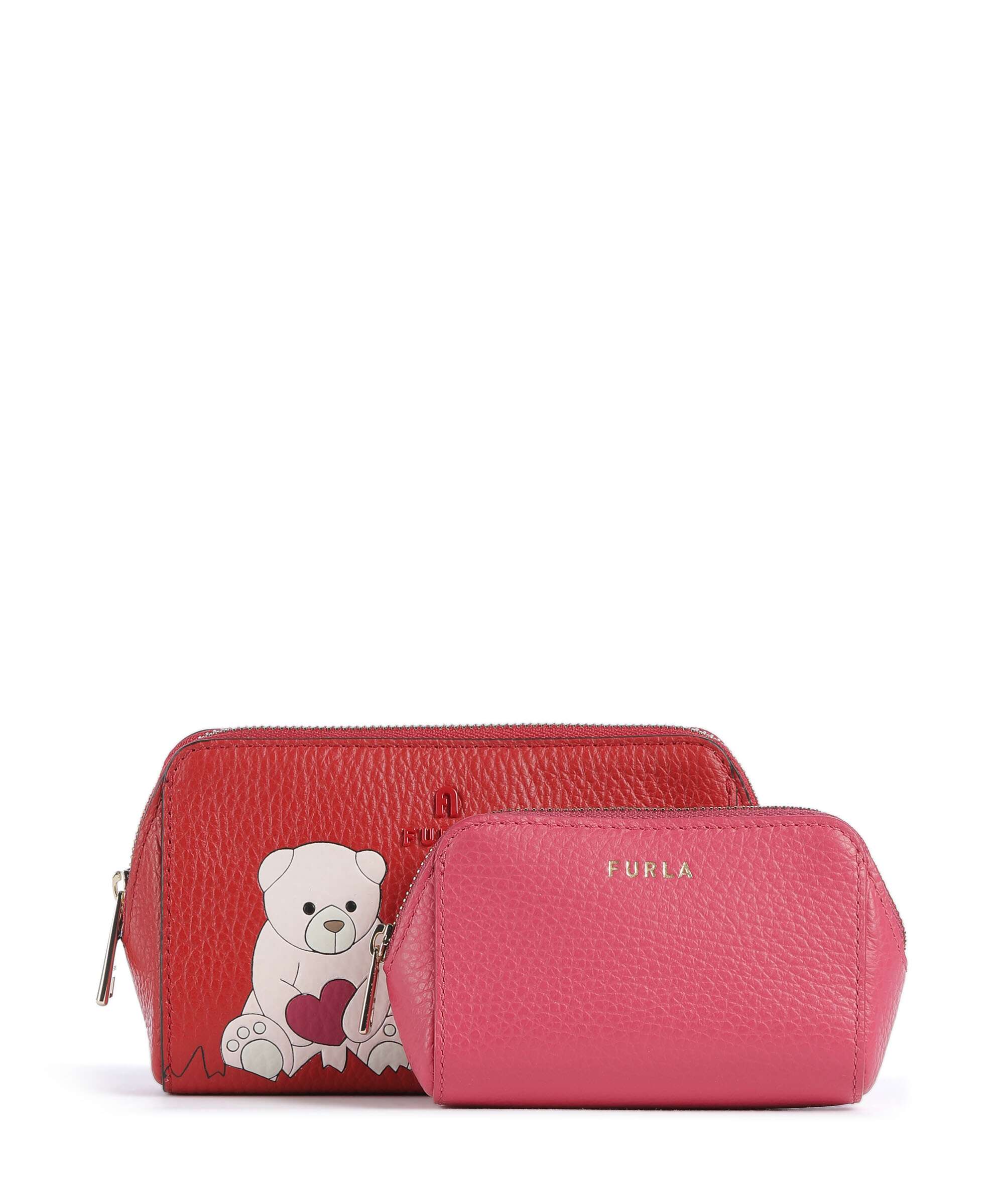 Furla Camelia M Cosmetic bag red/velvet pink - Image 2