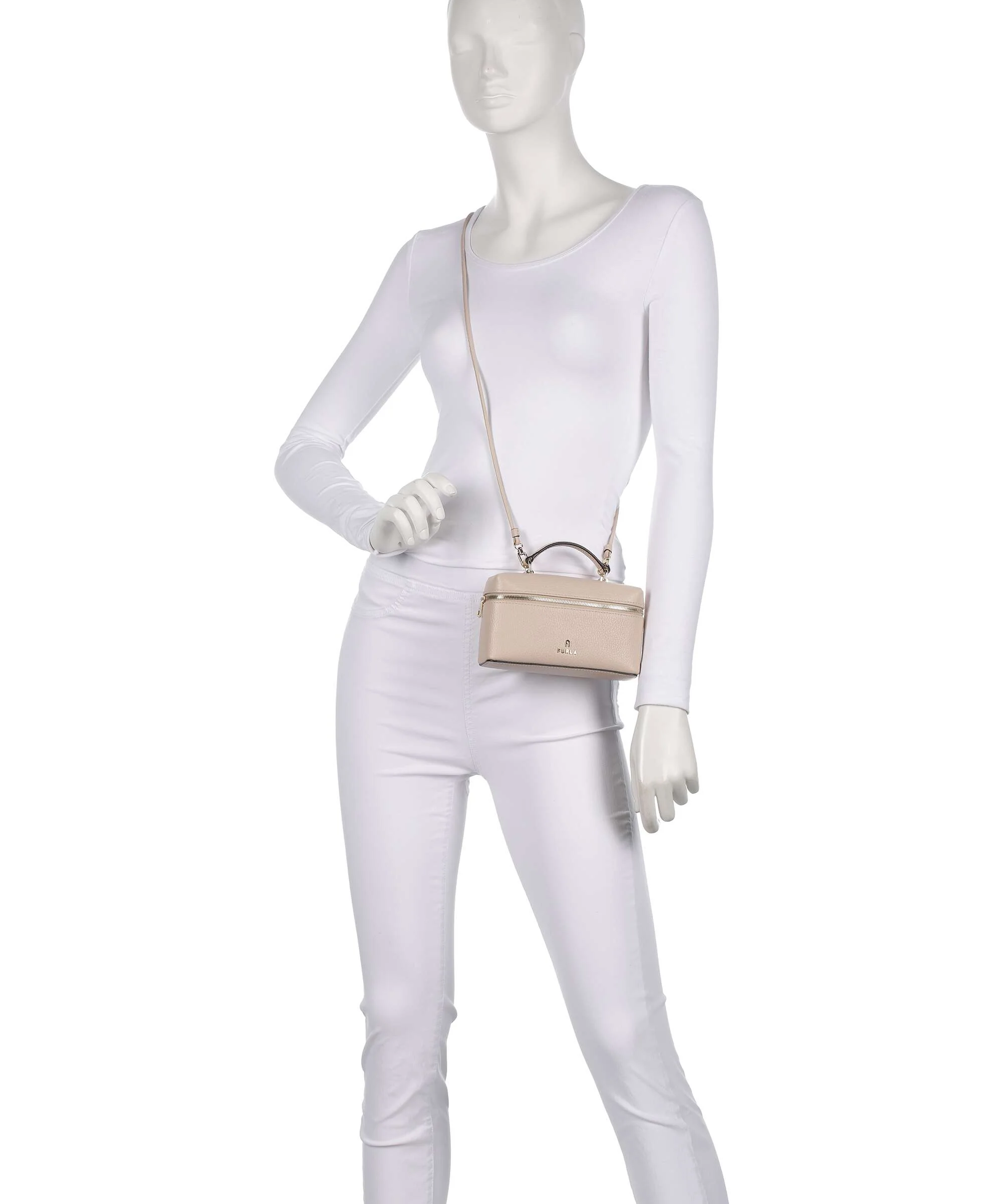 Furla Camelia Micro Crossbody bag cotone - Image 3