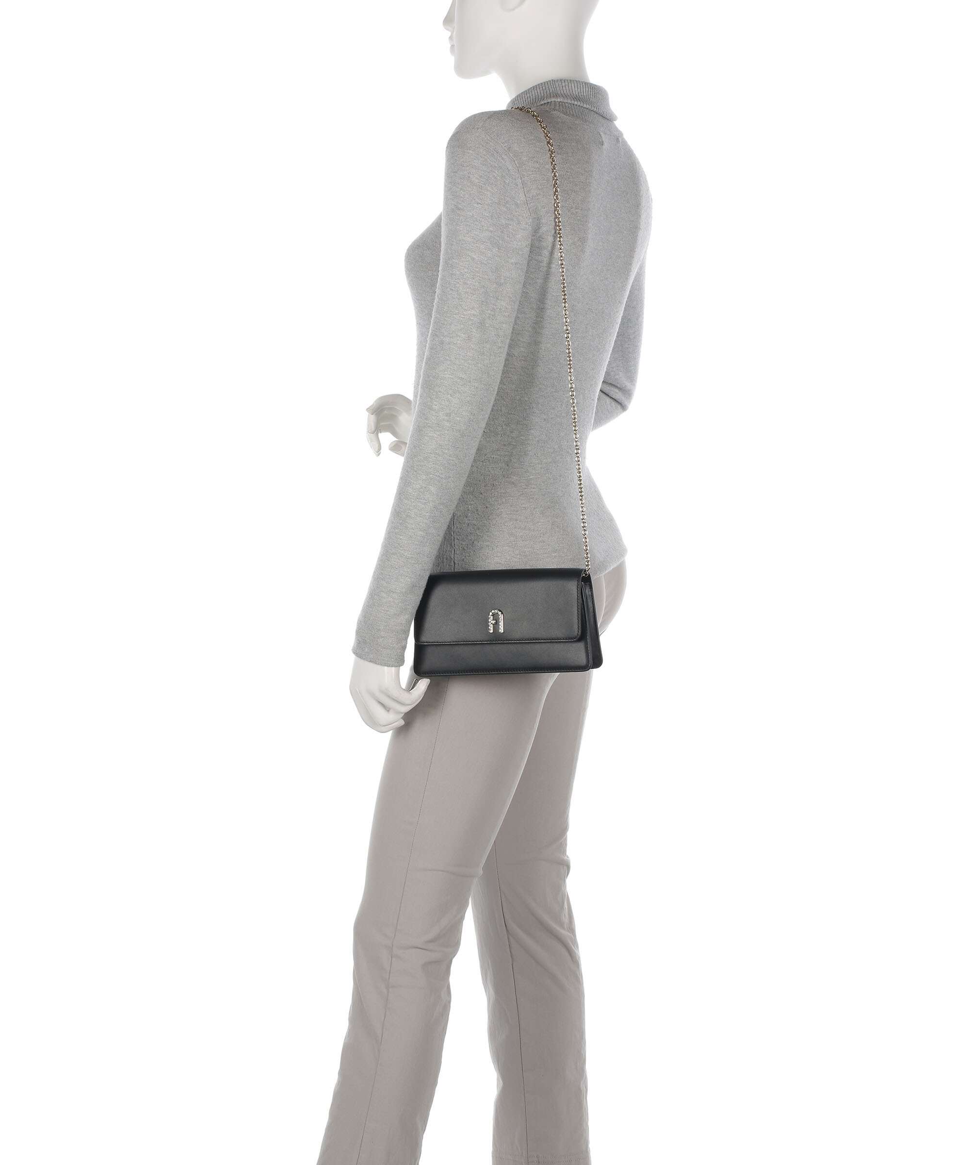 Furla Diamante Mini Crossbody bag nero - Image 3
