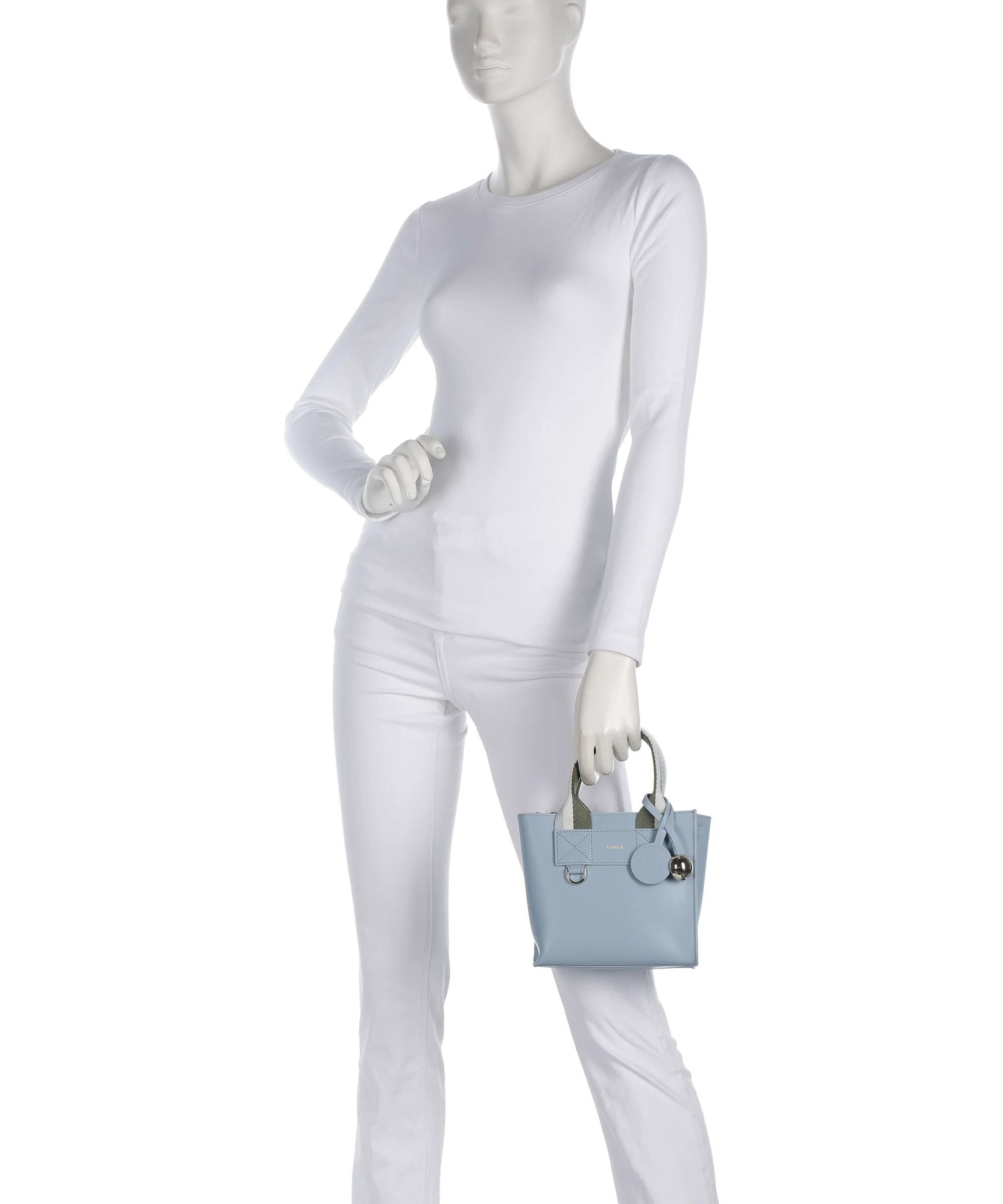 Furla Divide It Mini Handbag toni carta da zucchero - Image 3