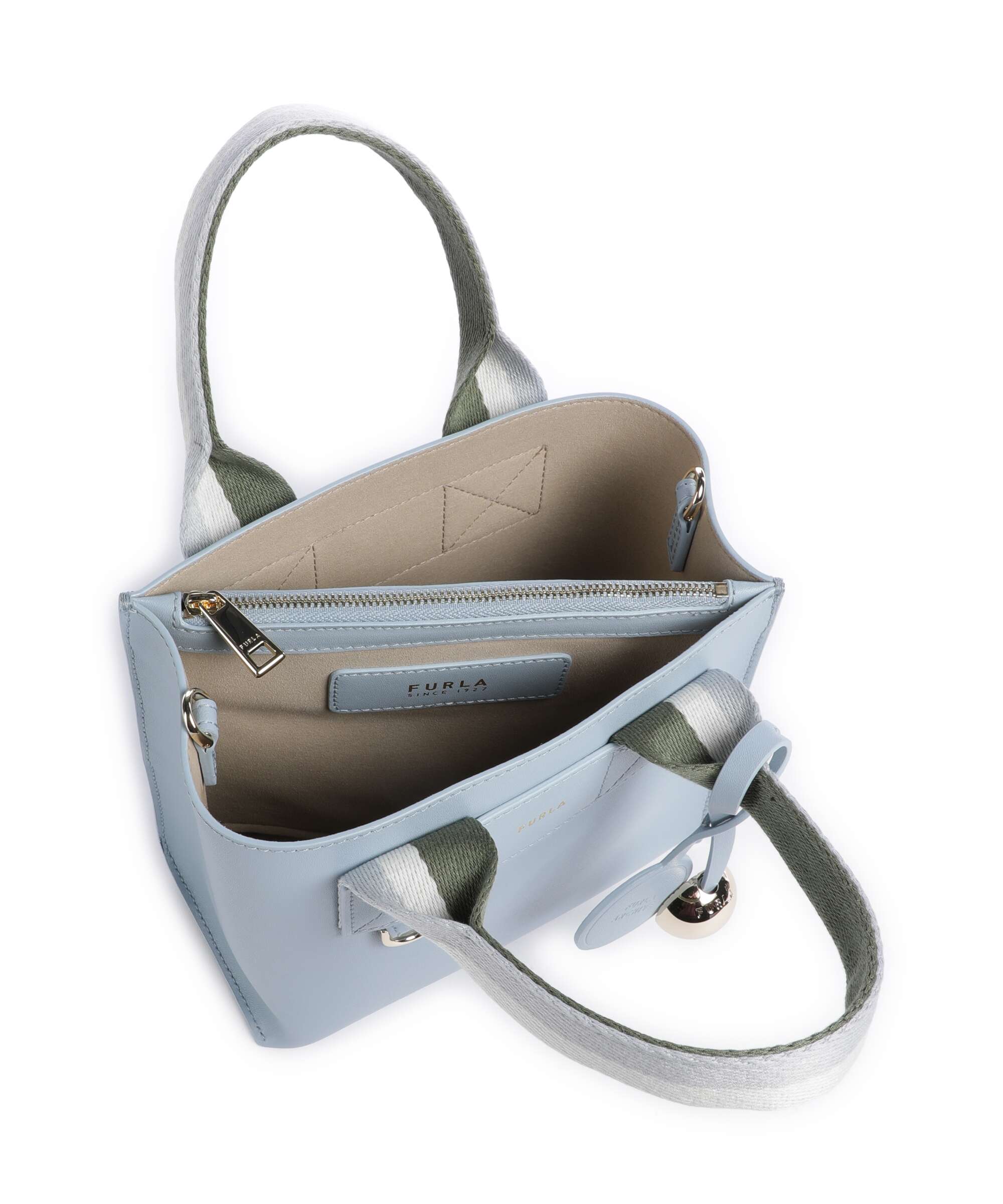 Furla Divide It Mini Handbag toni carta da zucchero - Image 6