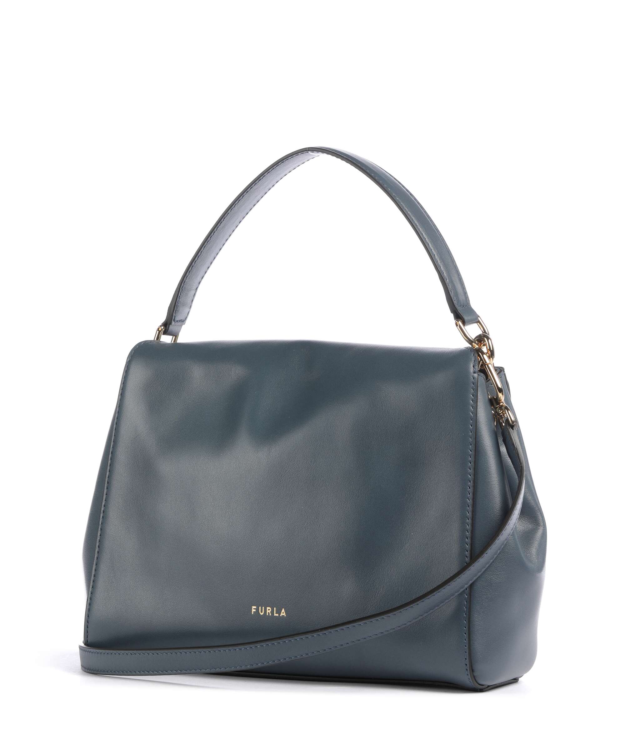 Furla Domus S Handbag grigio blu - Image 2