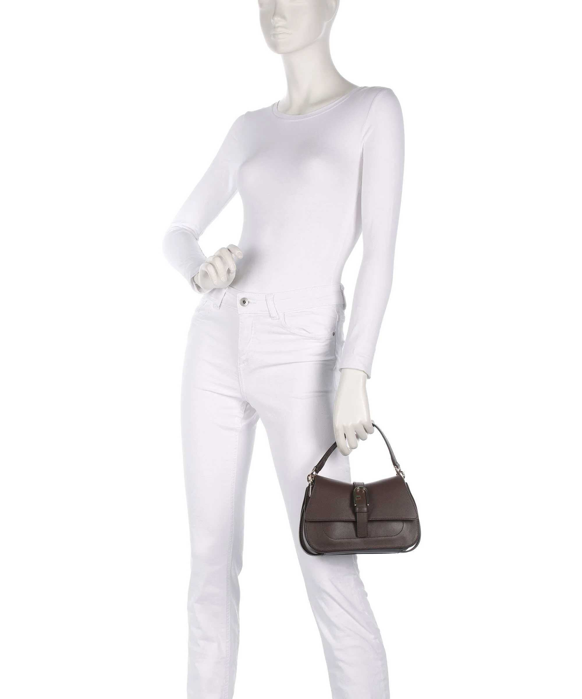 Furla Flow Mini Handbag espresso - Image 3