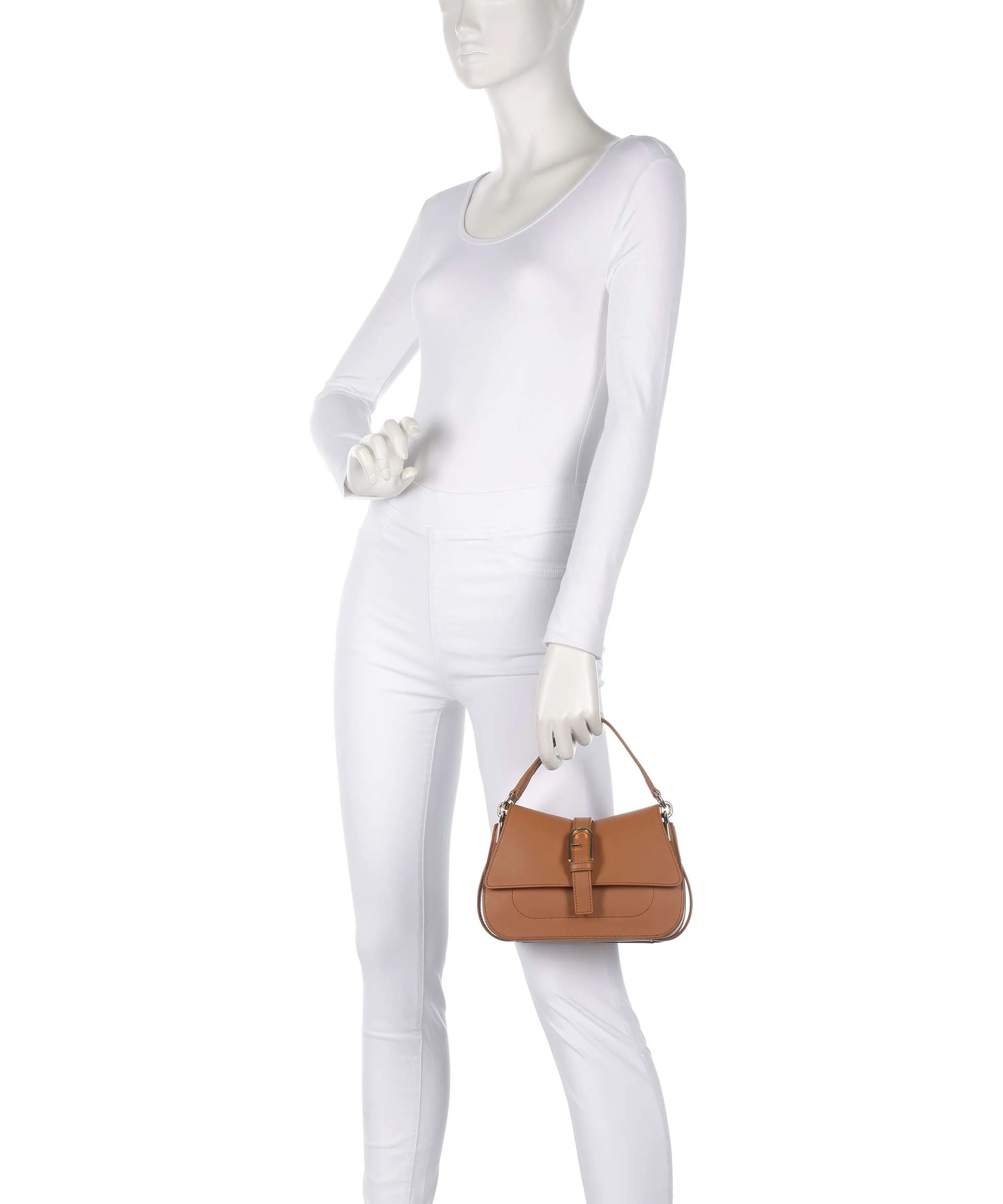Furla Flow Mini Handbag brandy - Image 3