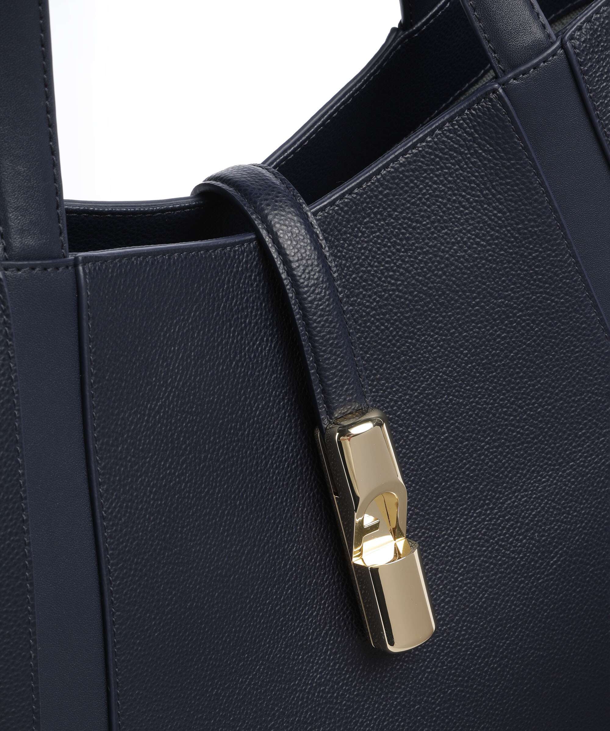Furla Goccia L Tote bag ink blue - Image 4