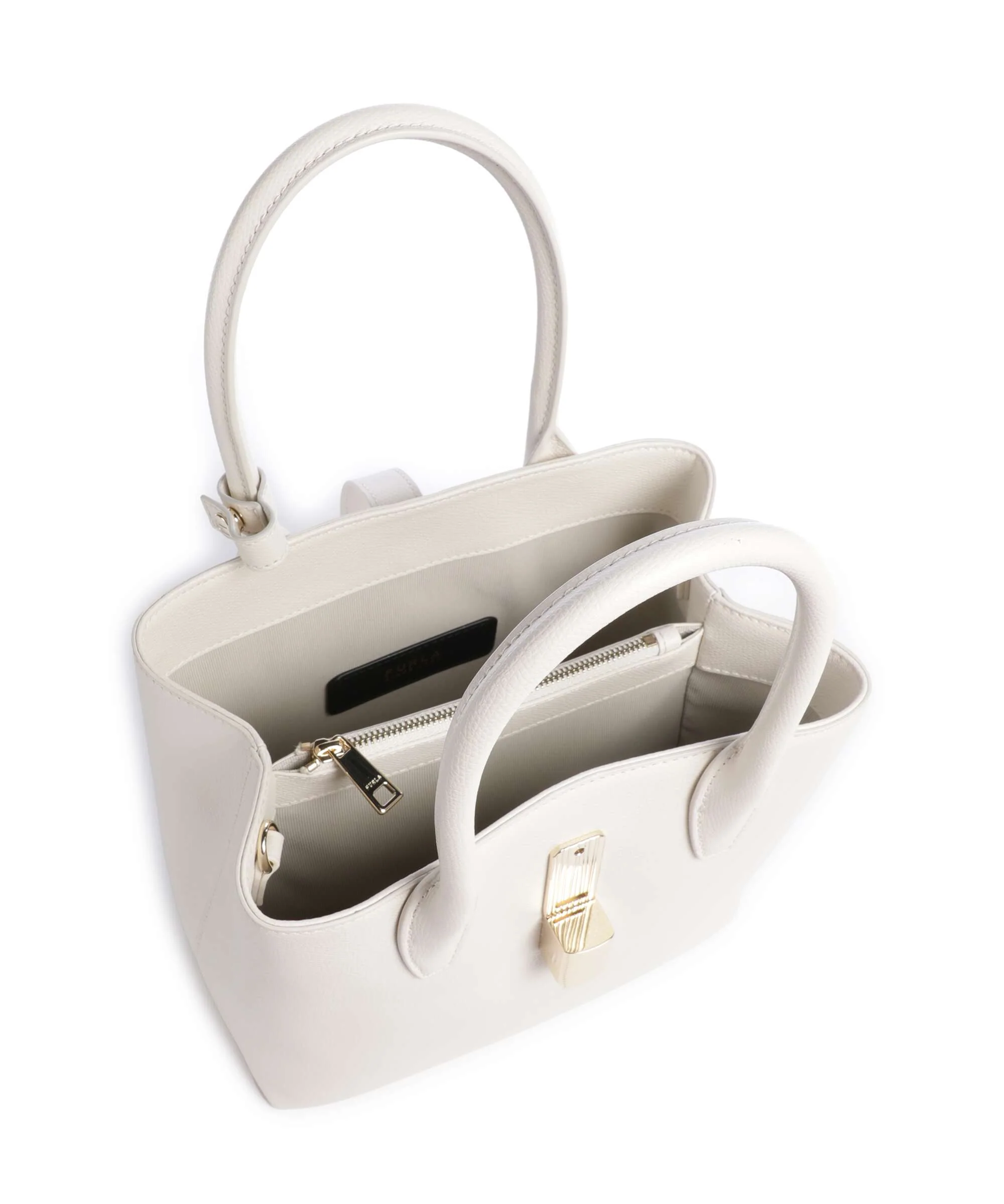 Furla Goccia S Handbag panna - Image 5