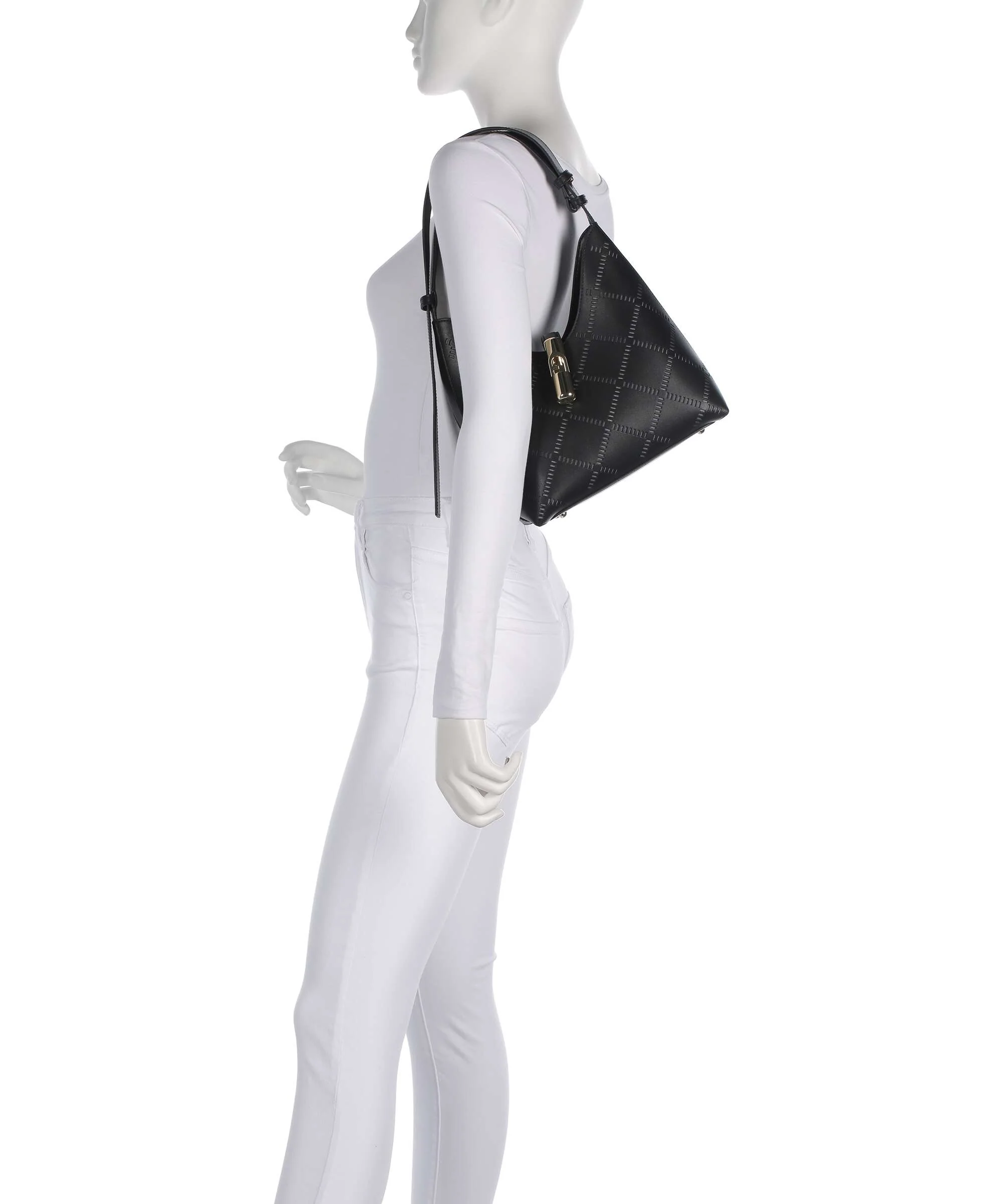 Furla Goccia S Hobo bag nero - Image 3