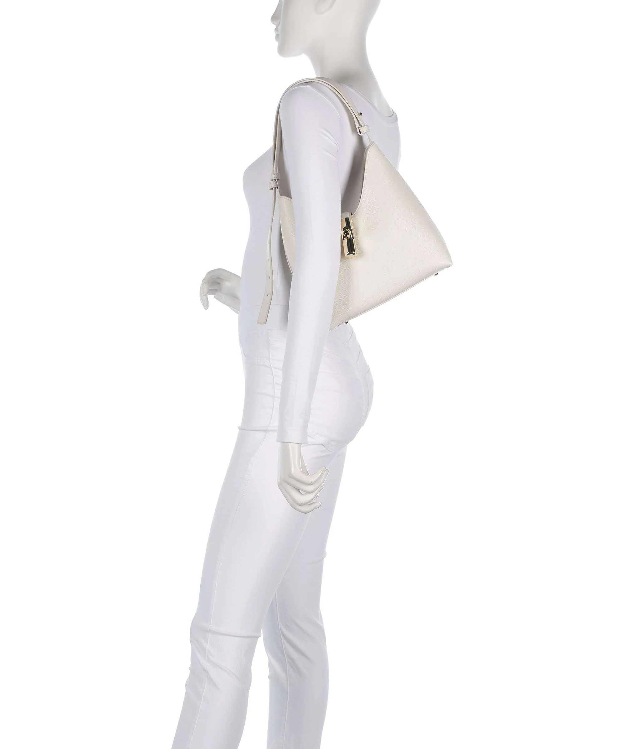 Furla Goccia S Shoulder bag panna - Image 3