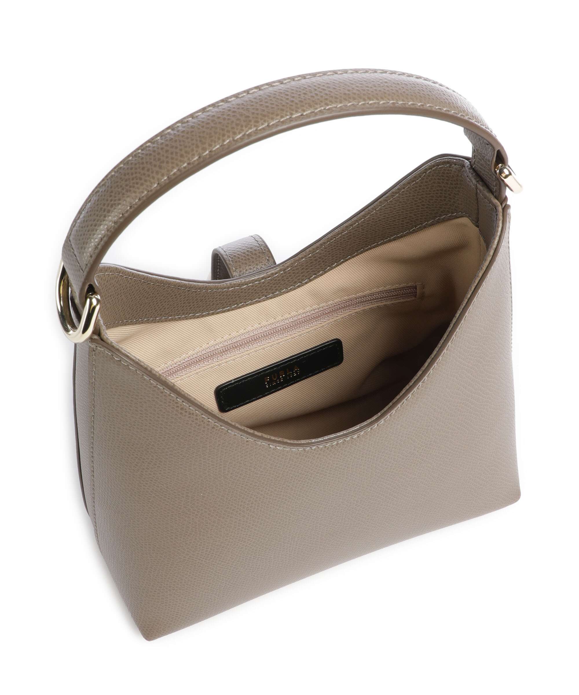 Furla Iride Mini Crossbody bag muddy gray - Image 6