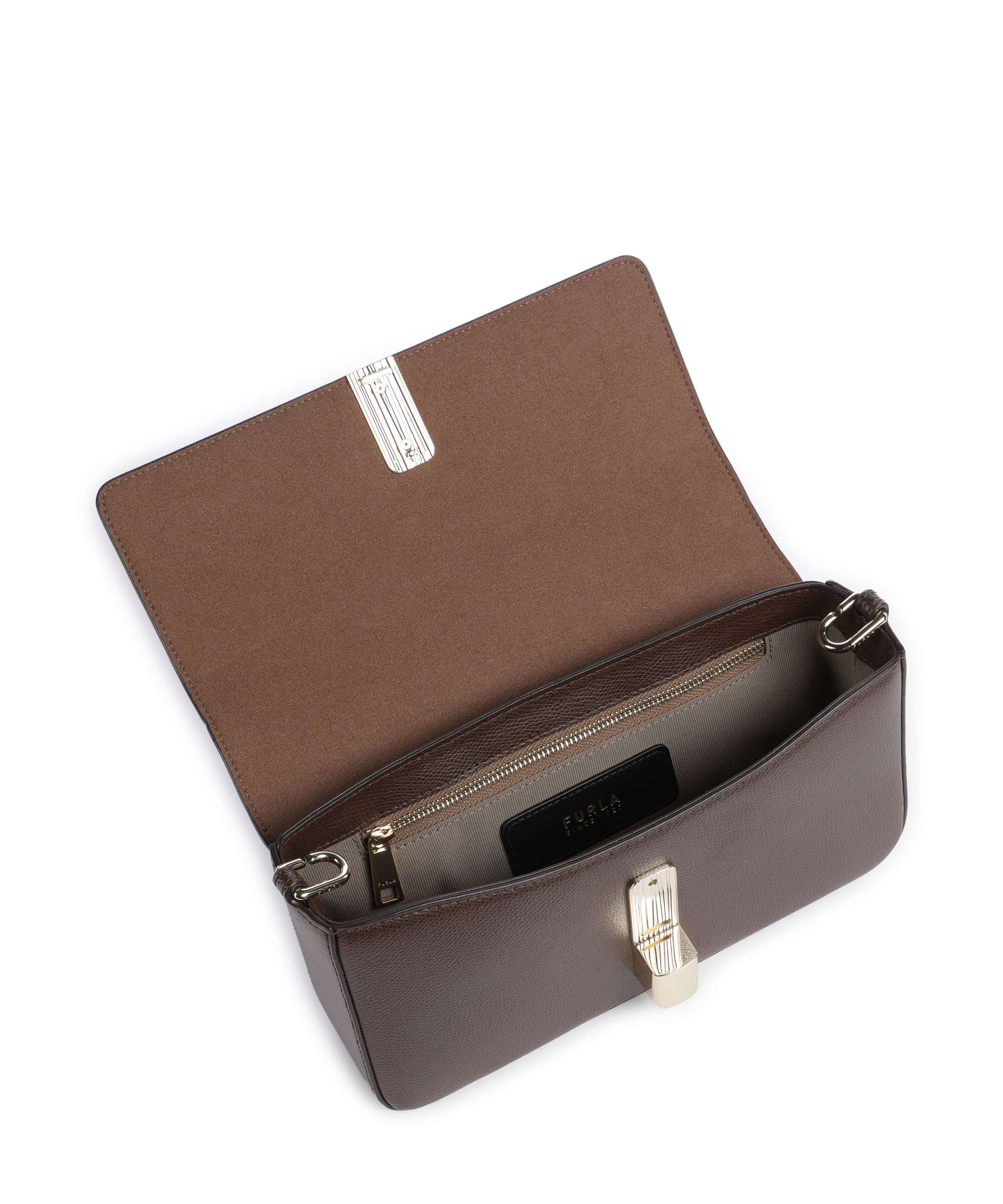 Furla Iride S Crossbody bag espresso - Image 6