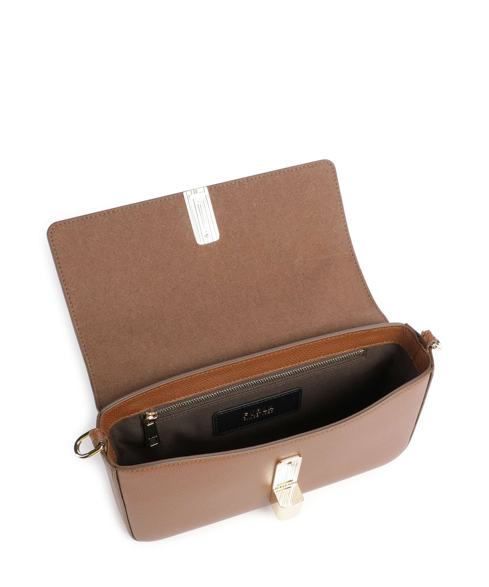 Furla Iride S Crossbody bag cognac - Image 6
