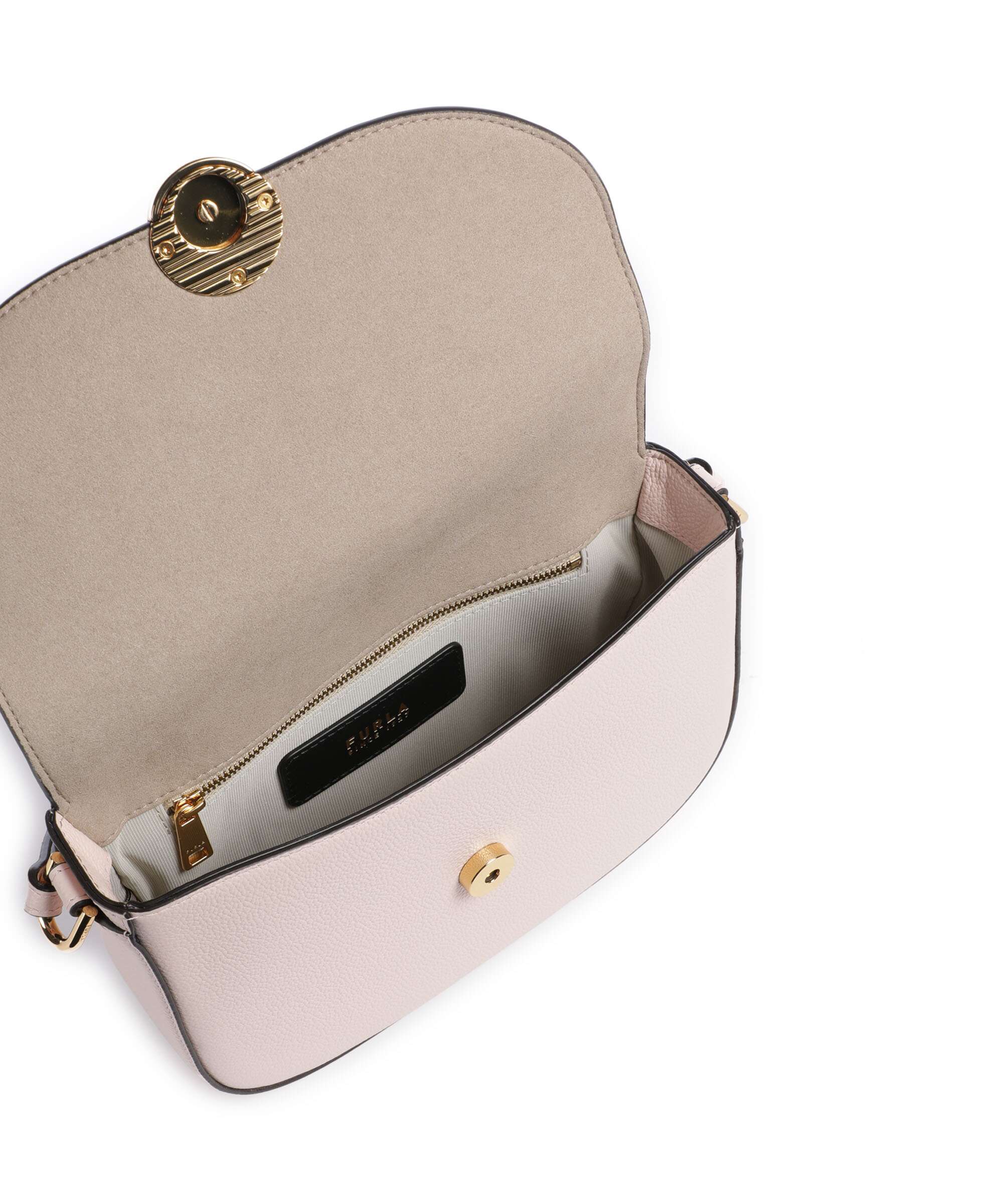 Furla Moonlight S Crossbody bag dusty pink - Image 5