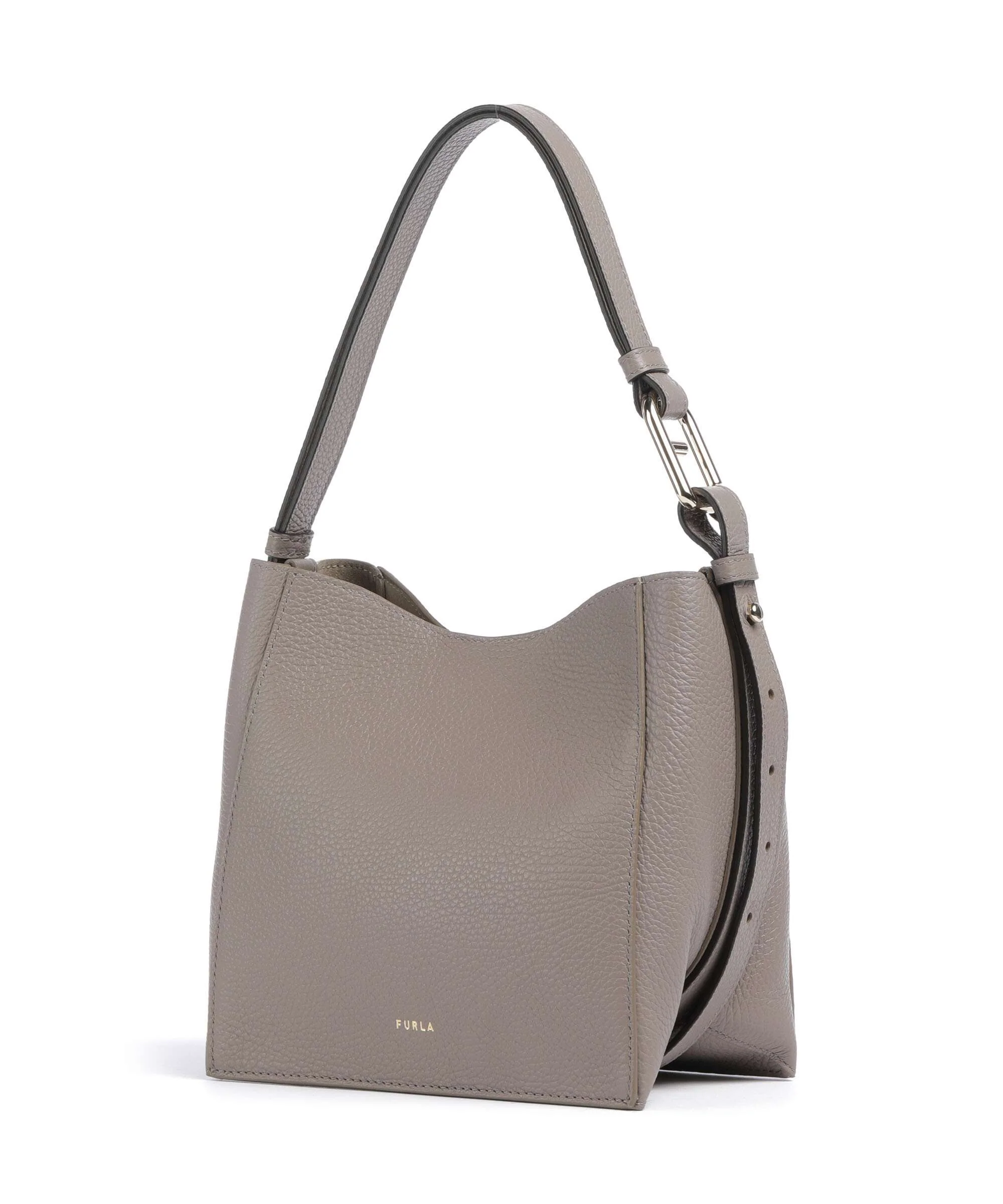 Furla Nuvola Mini Hobo bag stucco gray - Image 2