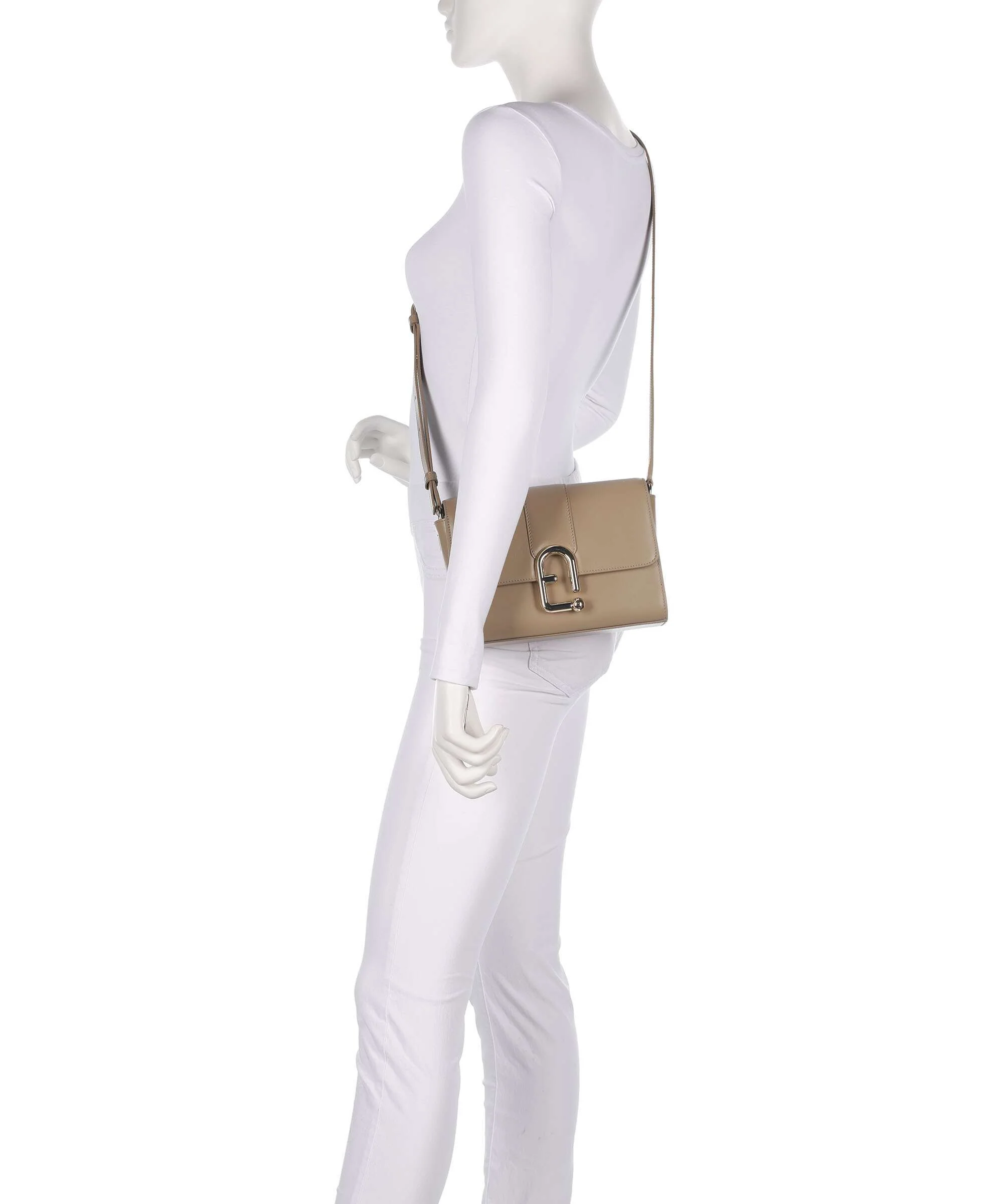 Furla Nuvola S Crossbody bag greige - Image 3