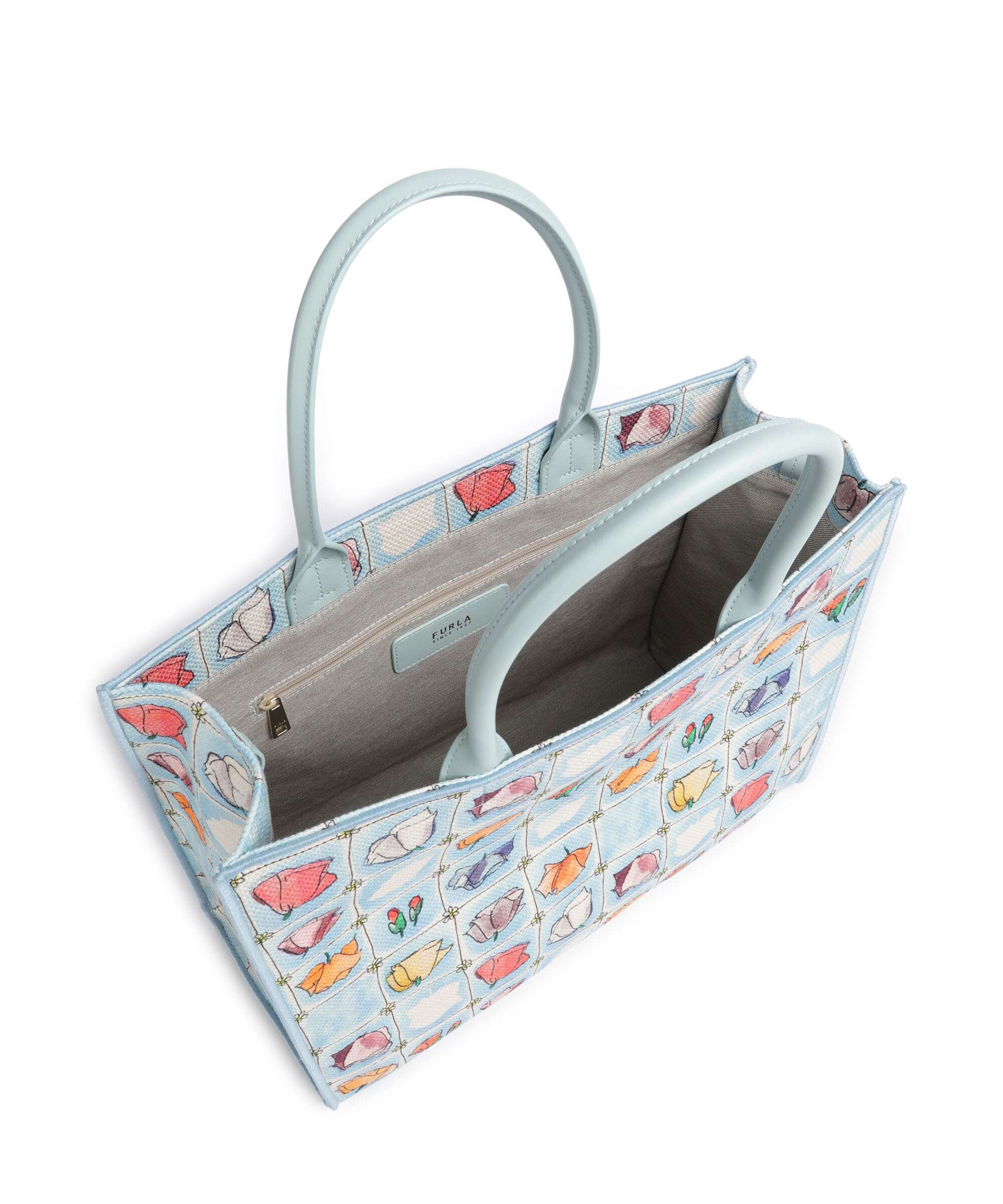 Furla Opportunity L Tote bag toni turchese - Image 5