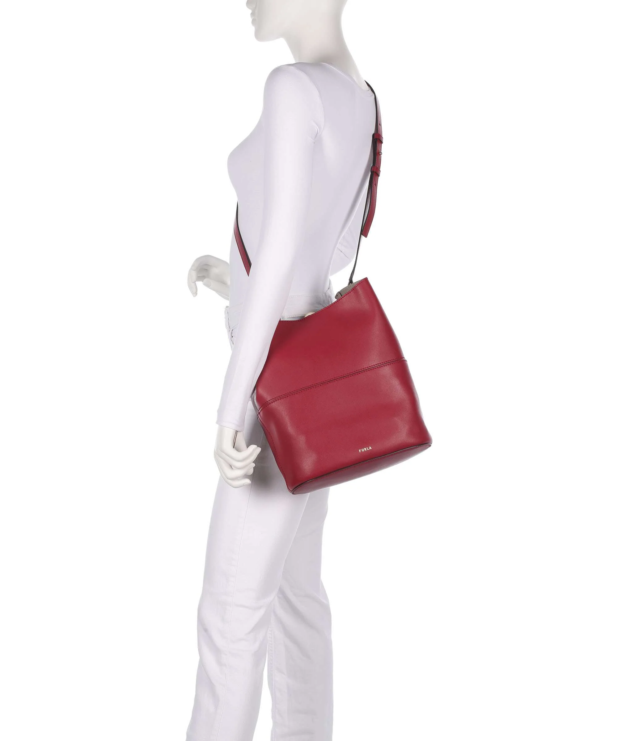 Furla Sfera S Bucket bag lacca/azalea - Image 3
