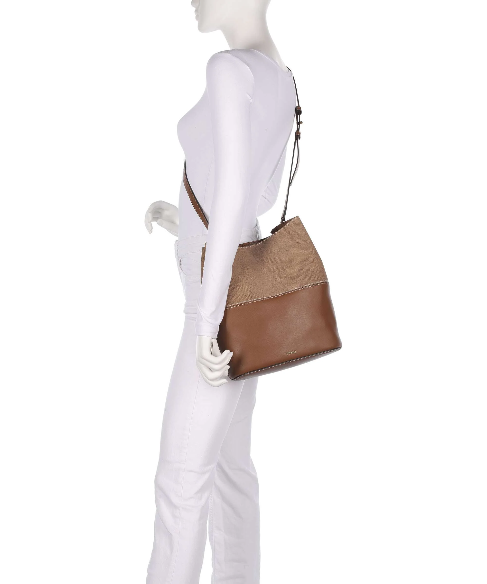 Furla Sfera S Bucket bag cognac/deserto - Image 3