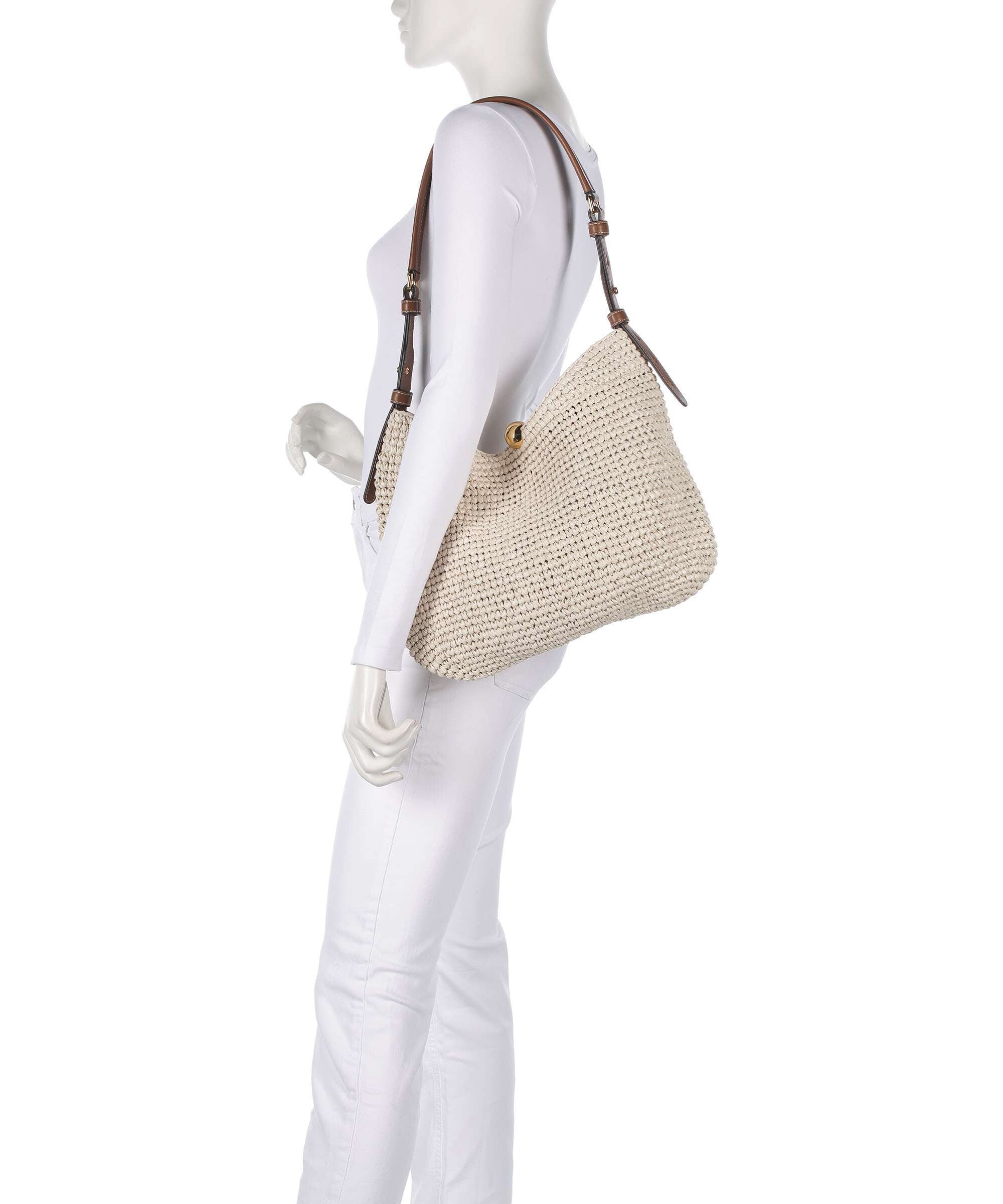 Furla Sfera Soft L Hobo bag naturale/cognac - Image 3