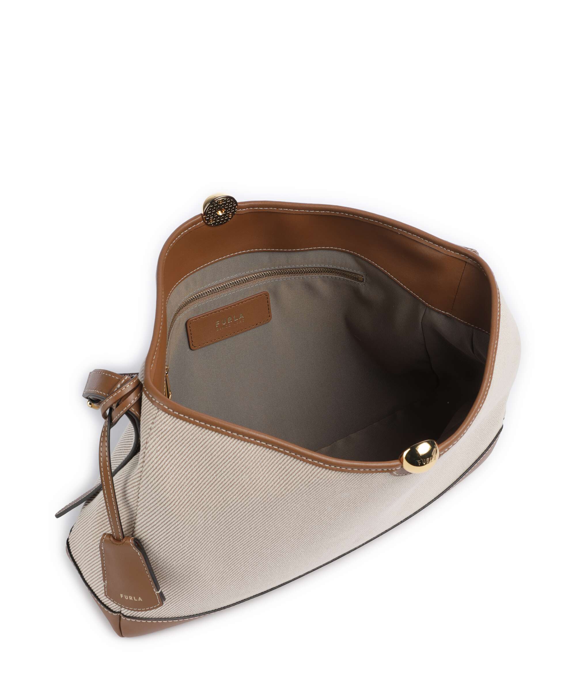 Furla Sfera Soft L Hobo bag toni cognac - Image 5