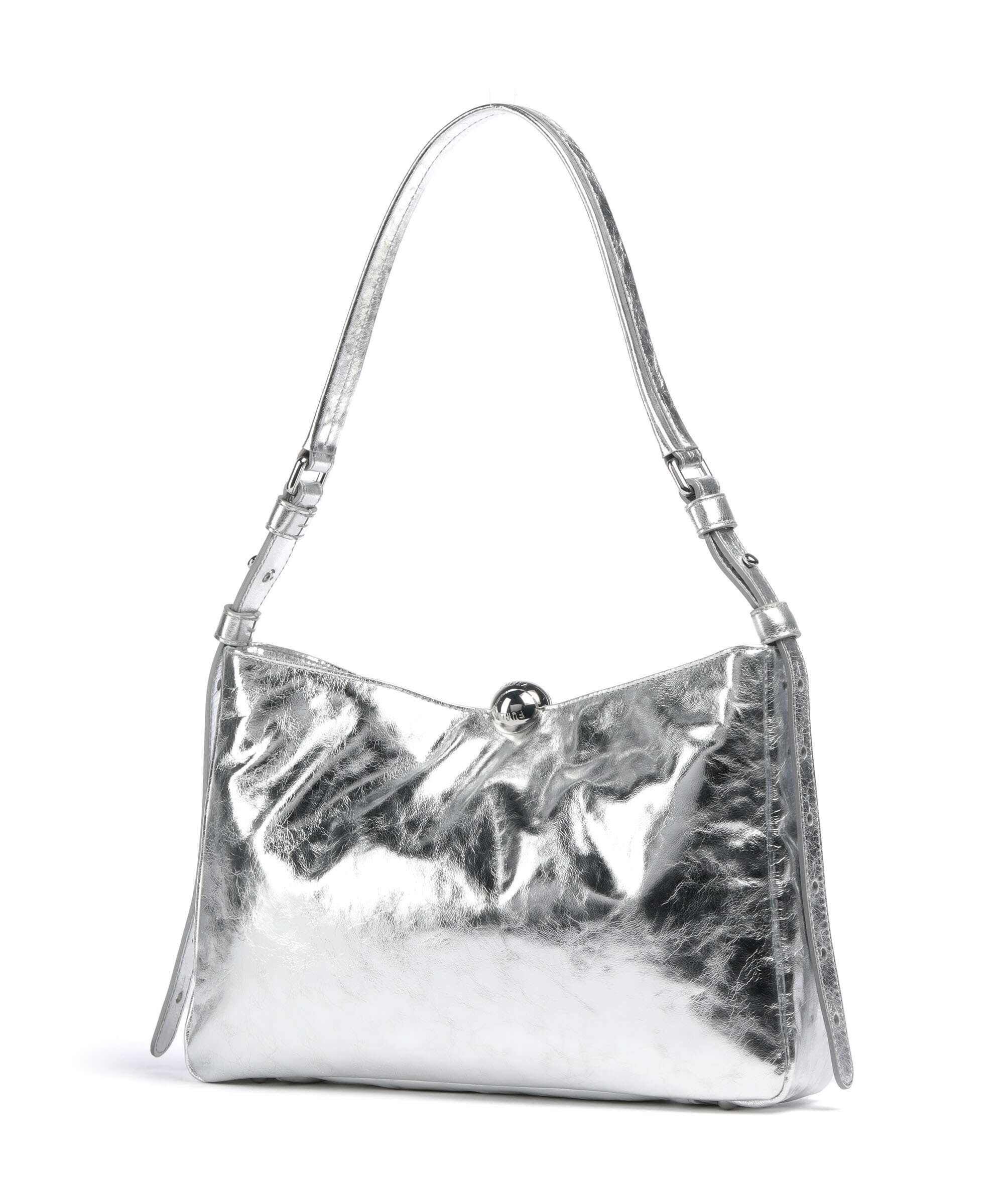 Furla Sfera Soft M Shoulder bag silver - Image 2