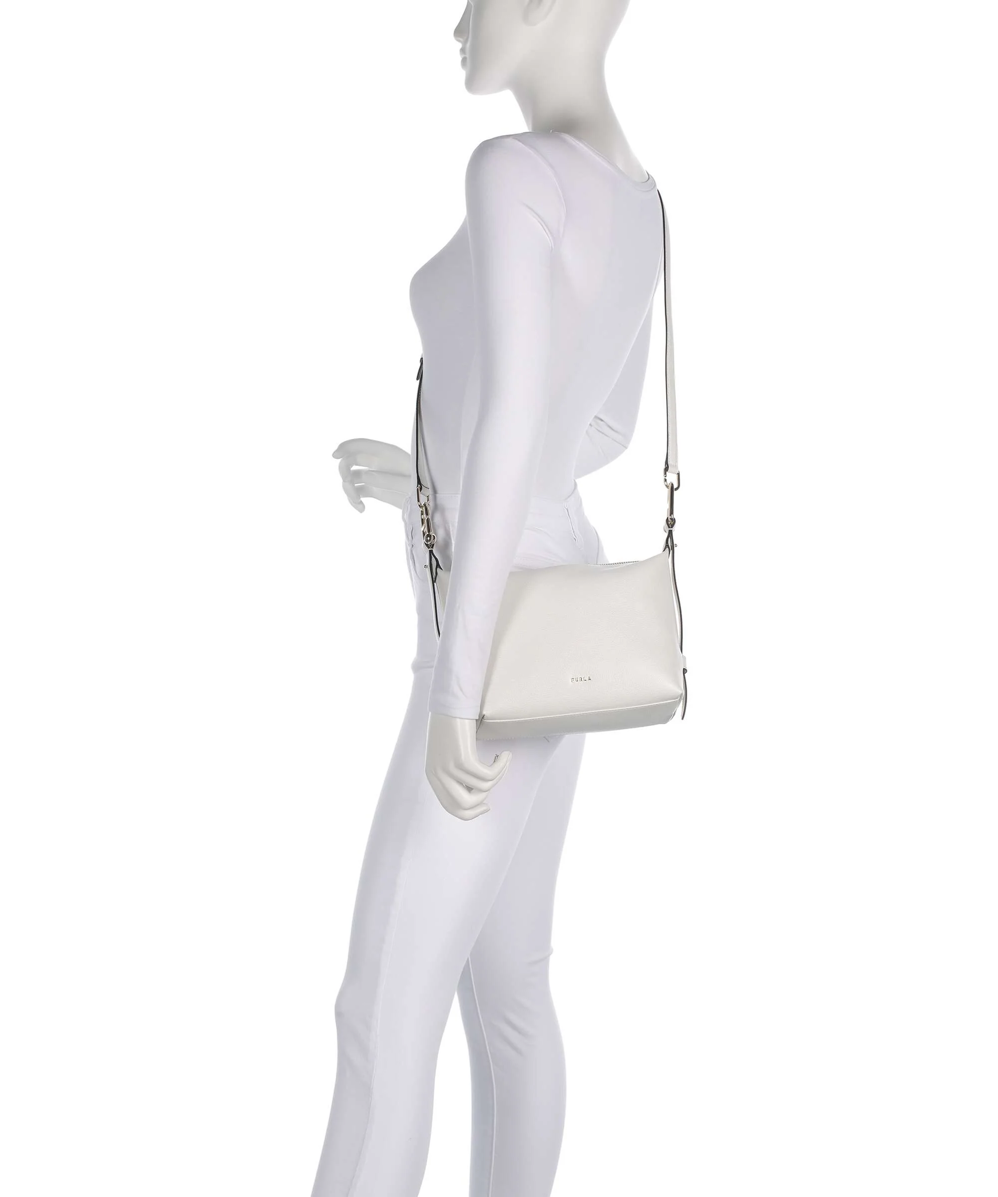 Furla Tonie Mini Shoulder bag talco - Image 4