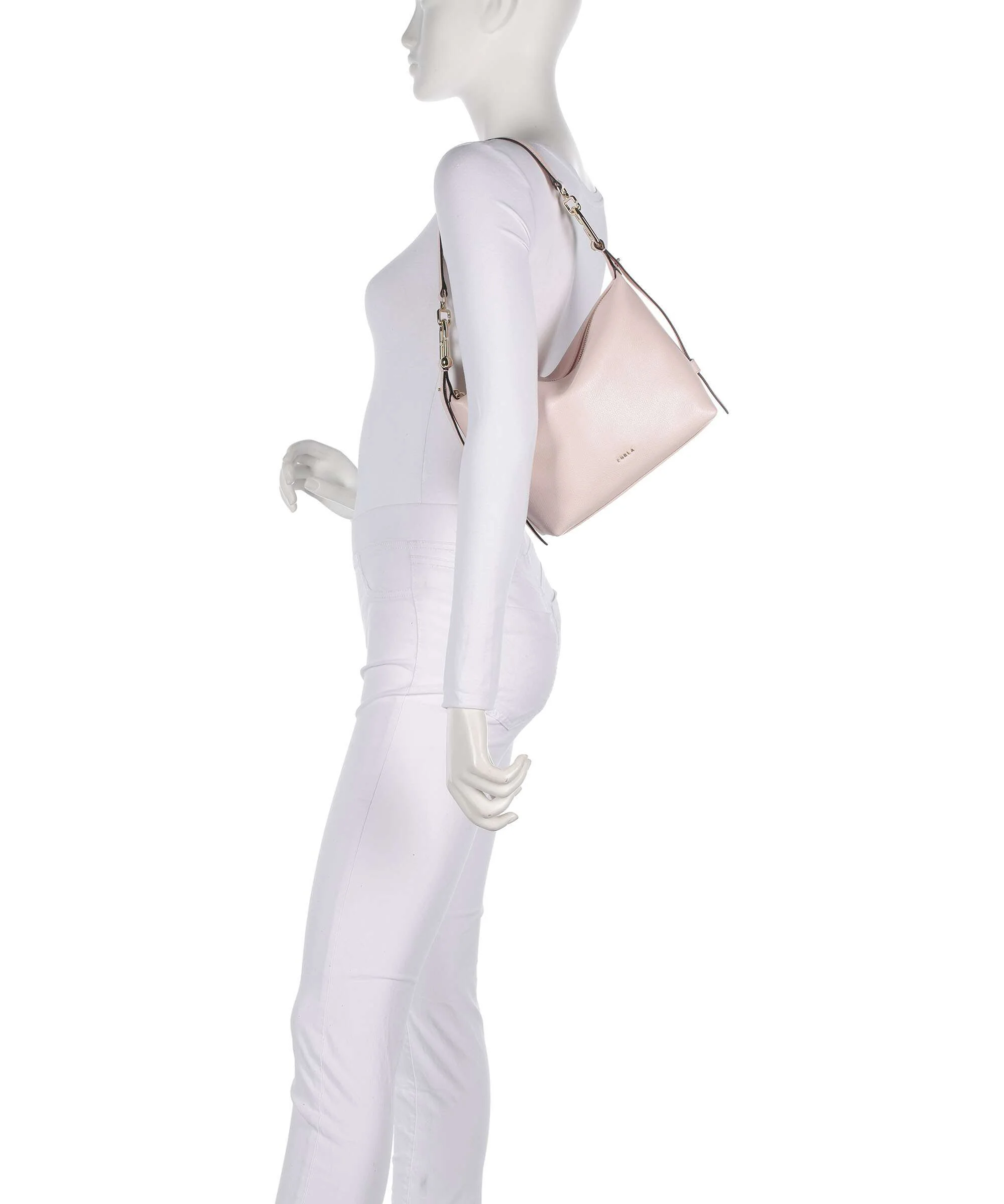 Furla Tonie Mini Shoulder bag dusty pink - Image 3