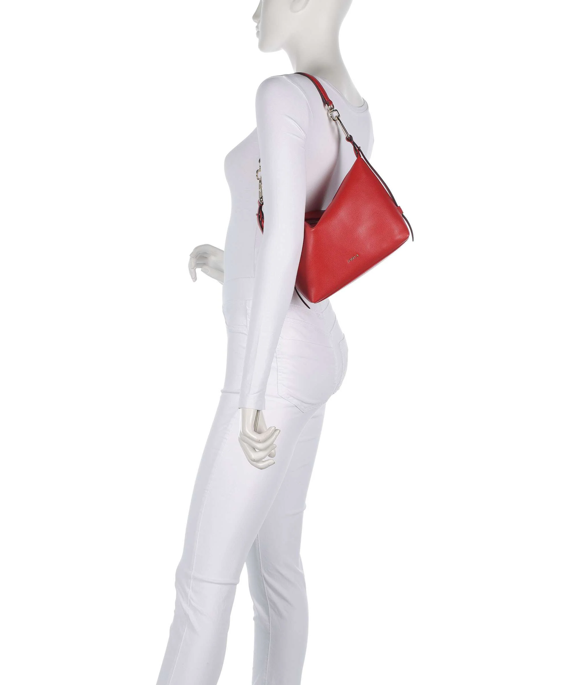 Furla Tonie Mini Shoulder bag red - Image 3