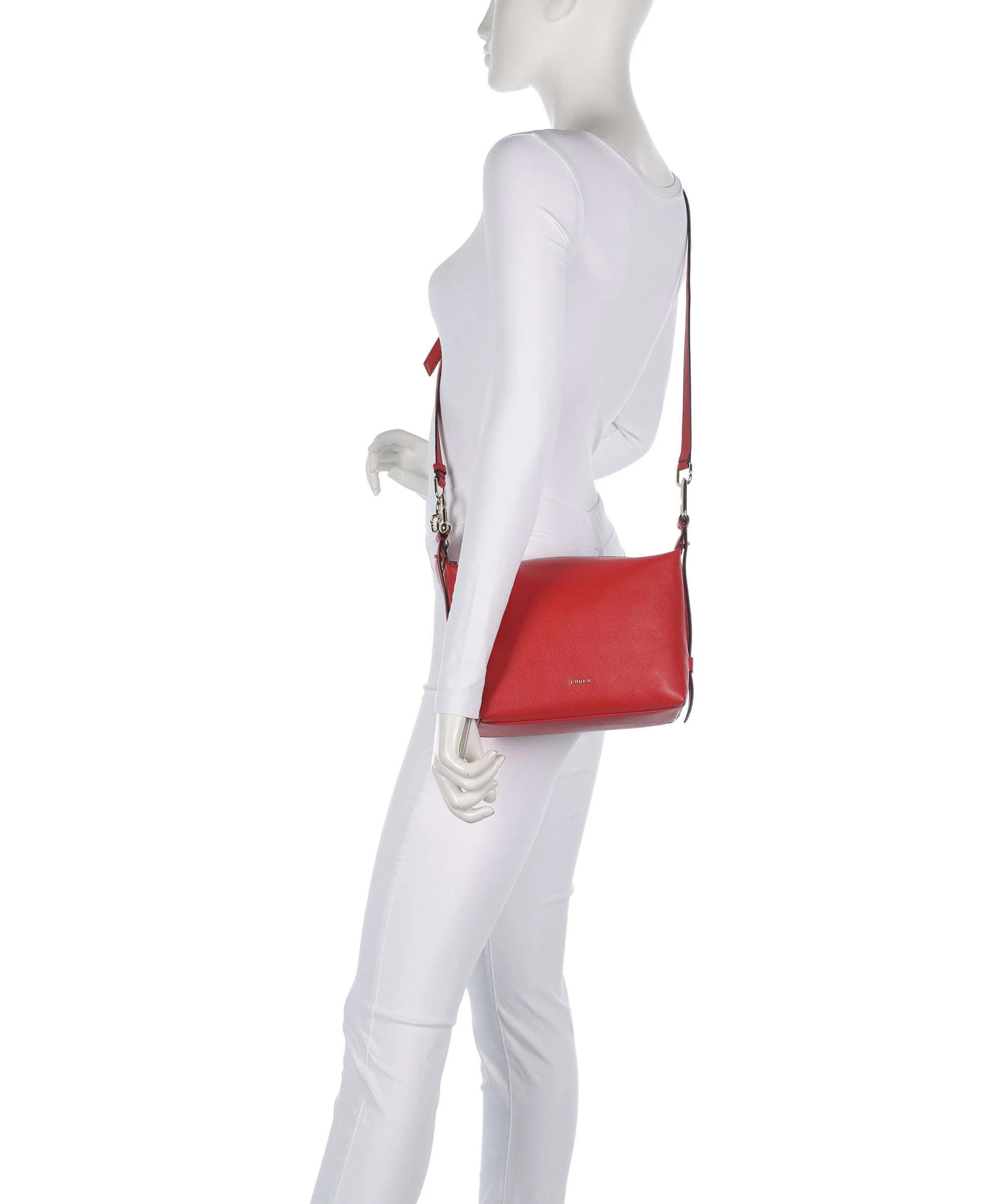 Furla Tonie Mini Shoulder bag red - Image 4