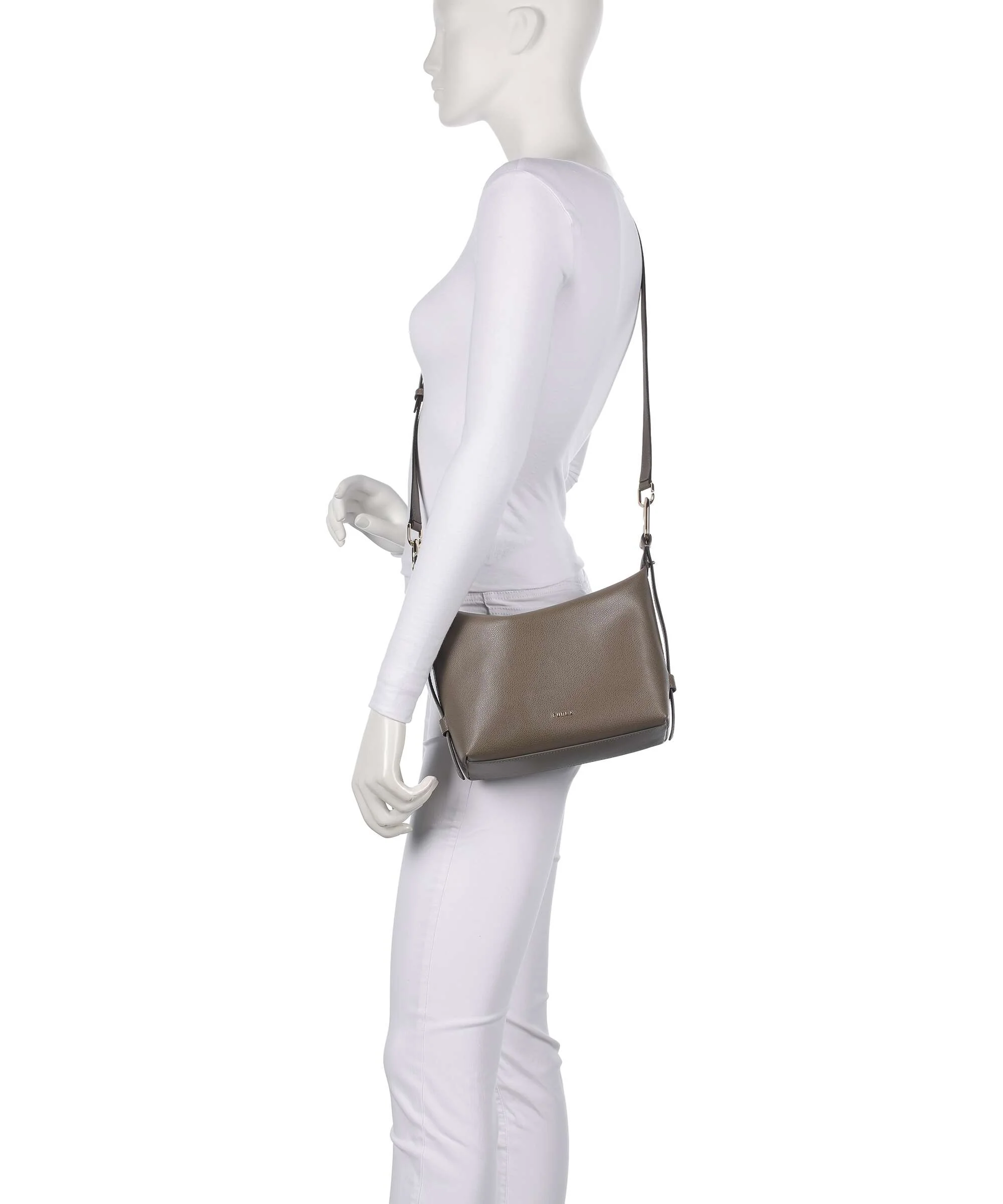 Furla Tonie Mini Shoulder bag muddy gray - Image 3