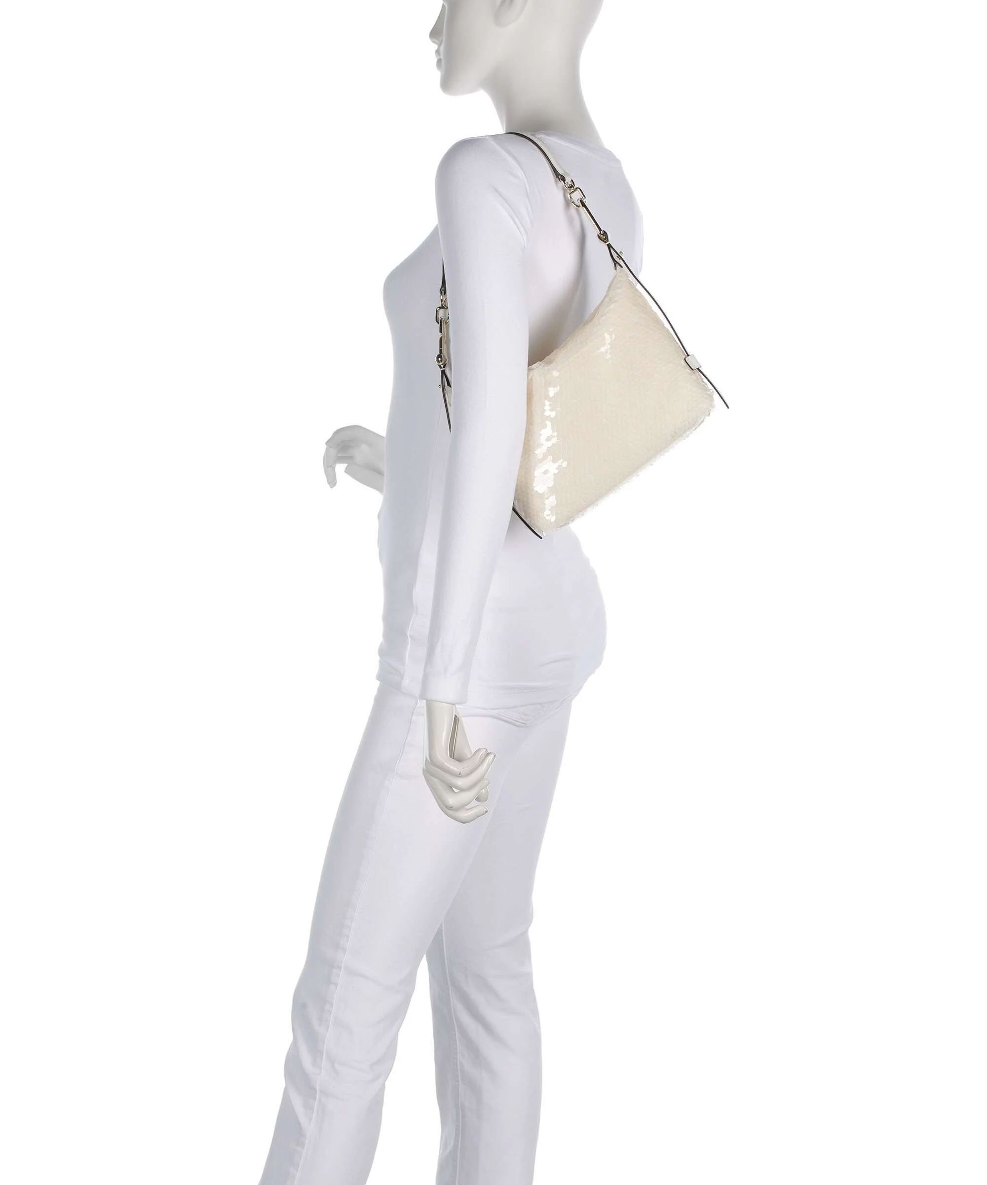 Furla Tonie Mini Shoulder bag talco - Image 3