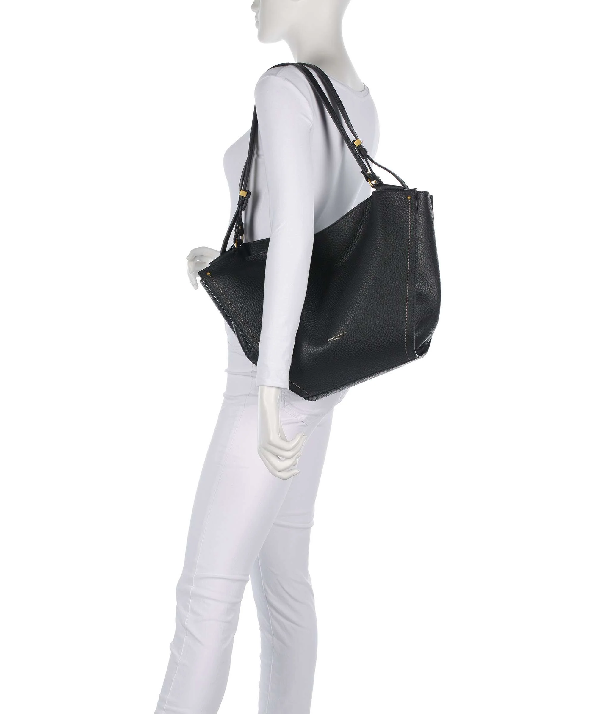 Gianni Chiarini Bloom Tote bag nero - Image 3