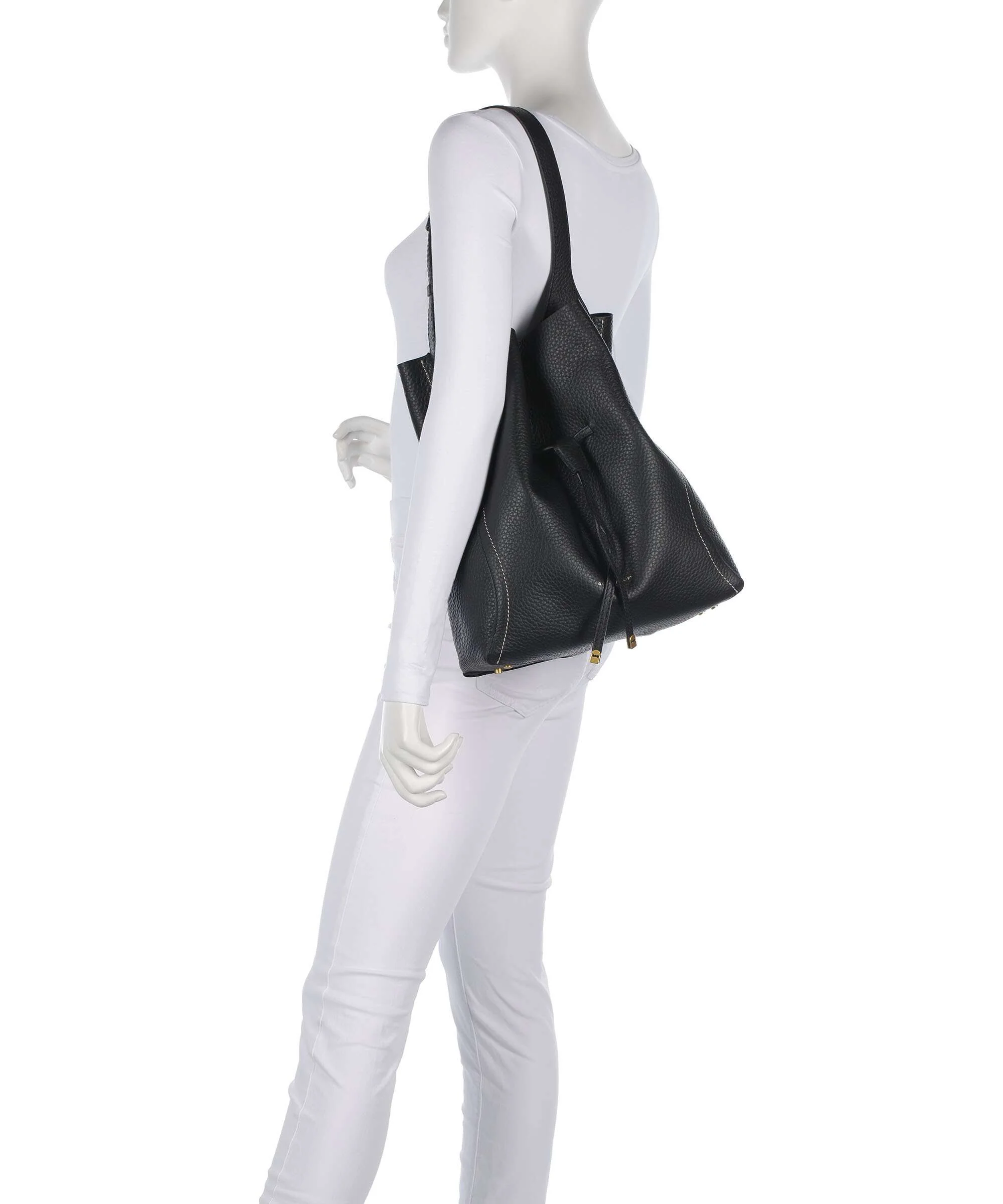 Gianni Chiarini Sienna Bucket bag nero - Image 3
