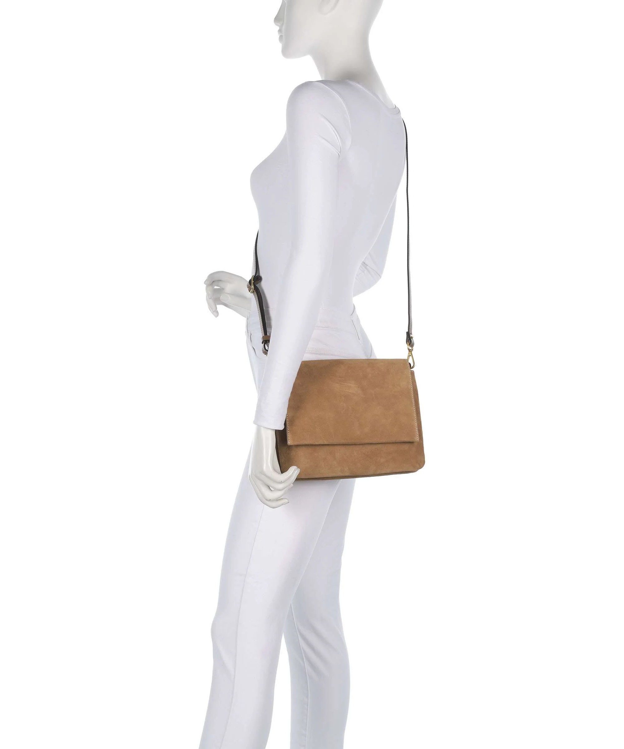 Gianni Chiarini Three Crossbody bag caramel - Image 3