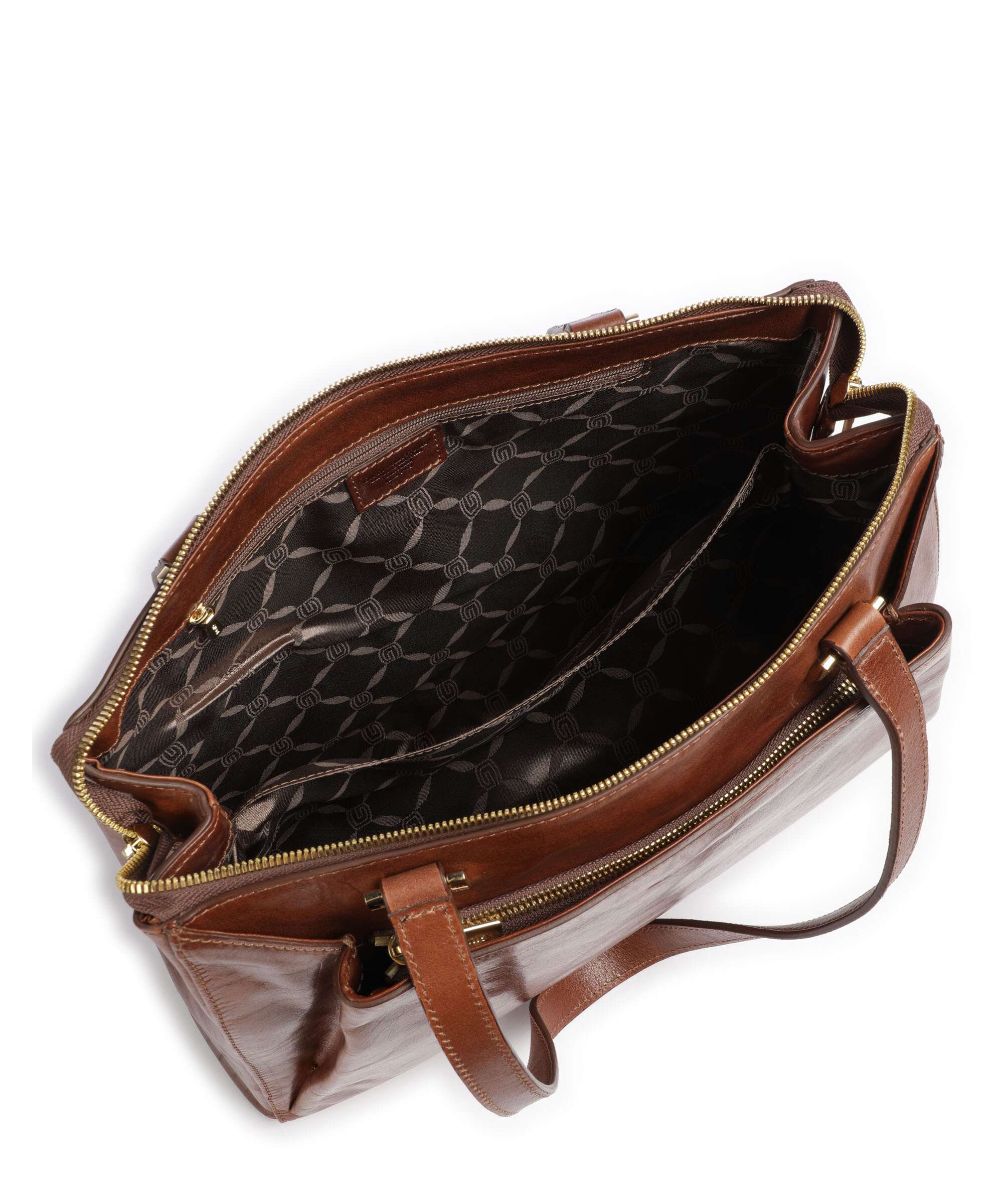 Giudi Crown Tote bag brown - Image 6
