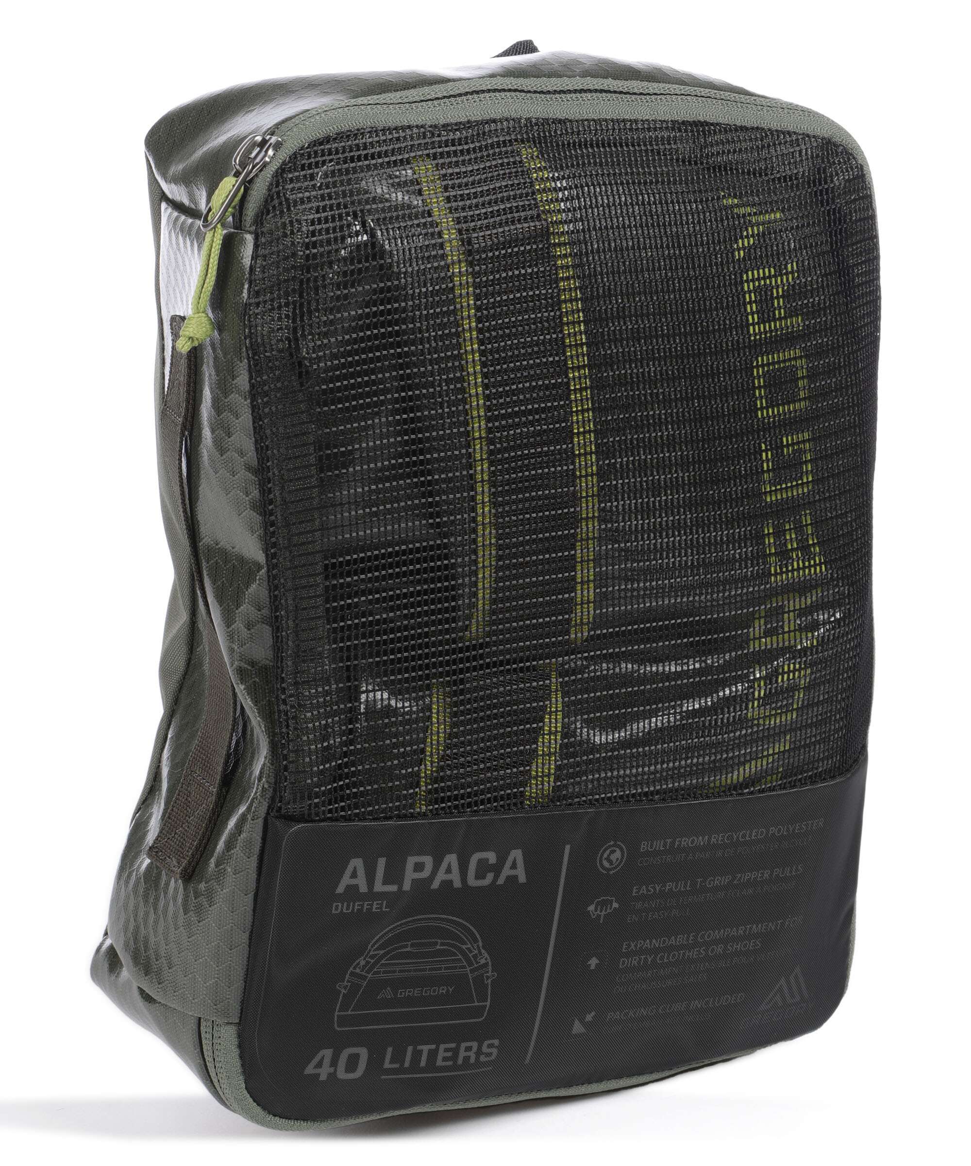 Gregory Alpaca 40 Weekend bag fir green - Image 6