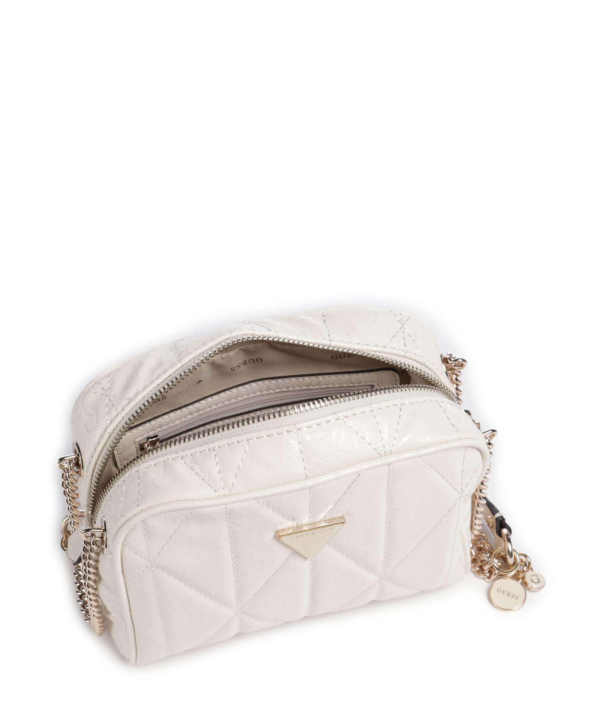 Guess Aldina G-Shine Crossbody bag offwhite - Image 6