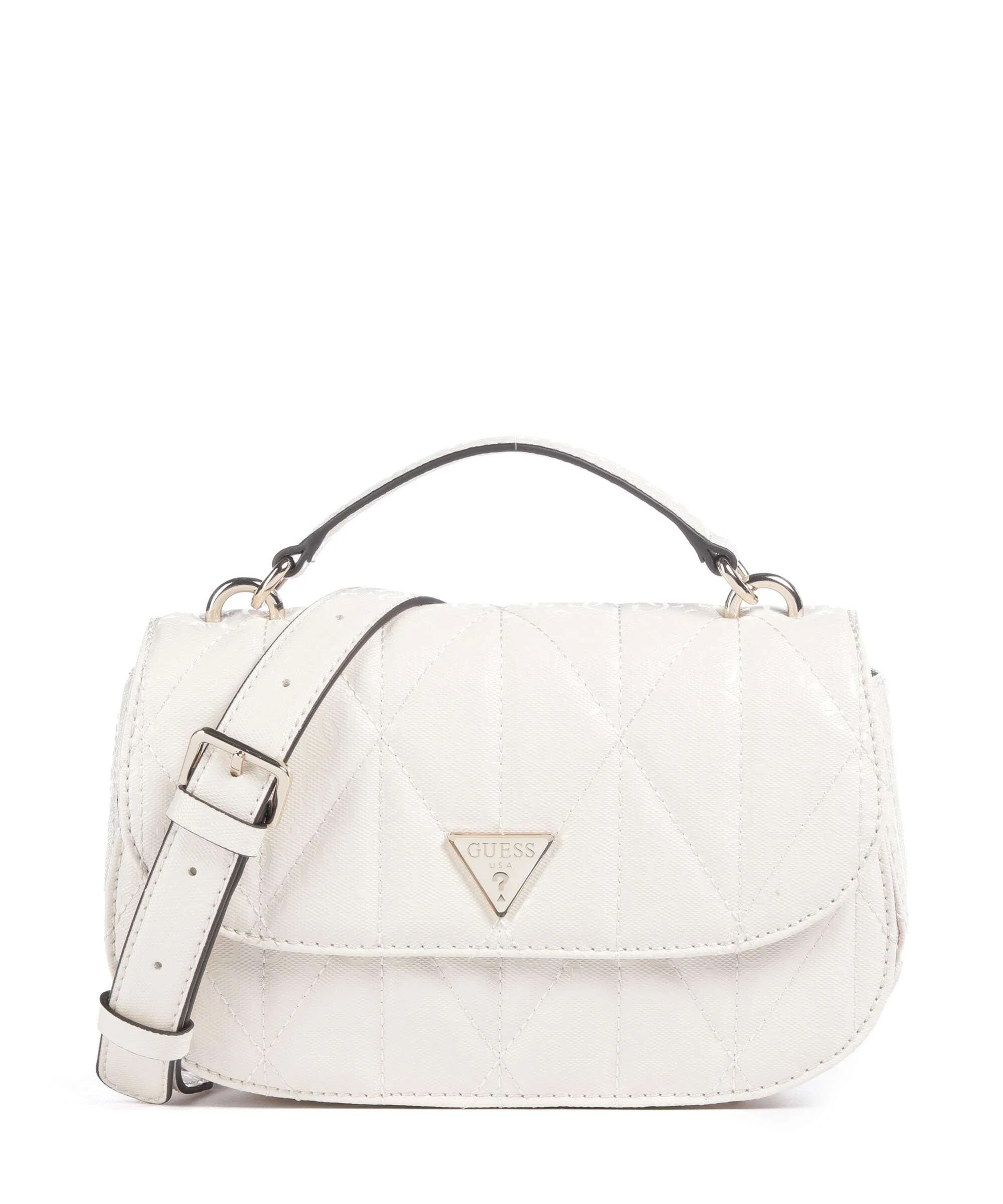 Guess Aldina G-Shine Crossbody bag offwhite