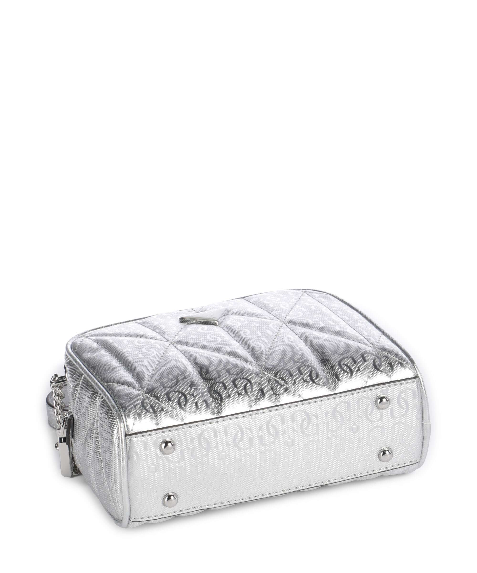 Guess Aldina G-Shine Crossbody bag silver - Image 5
