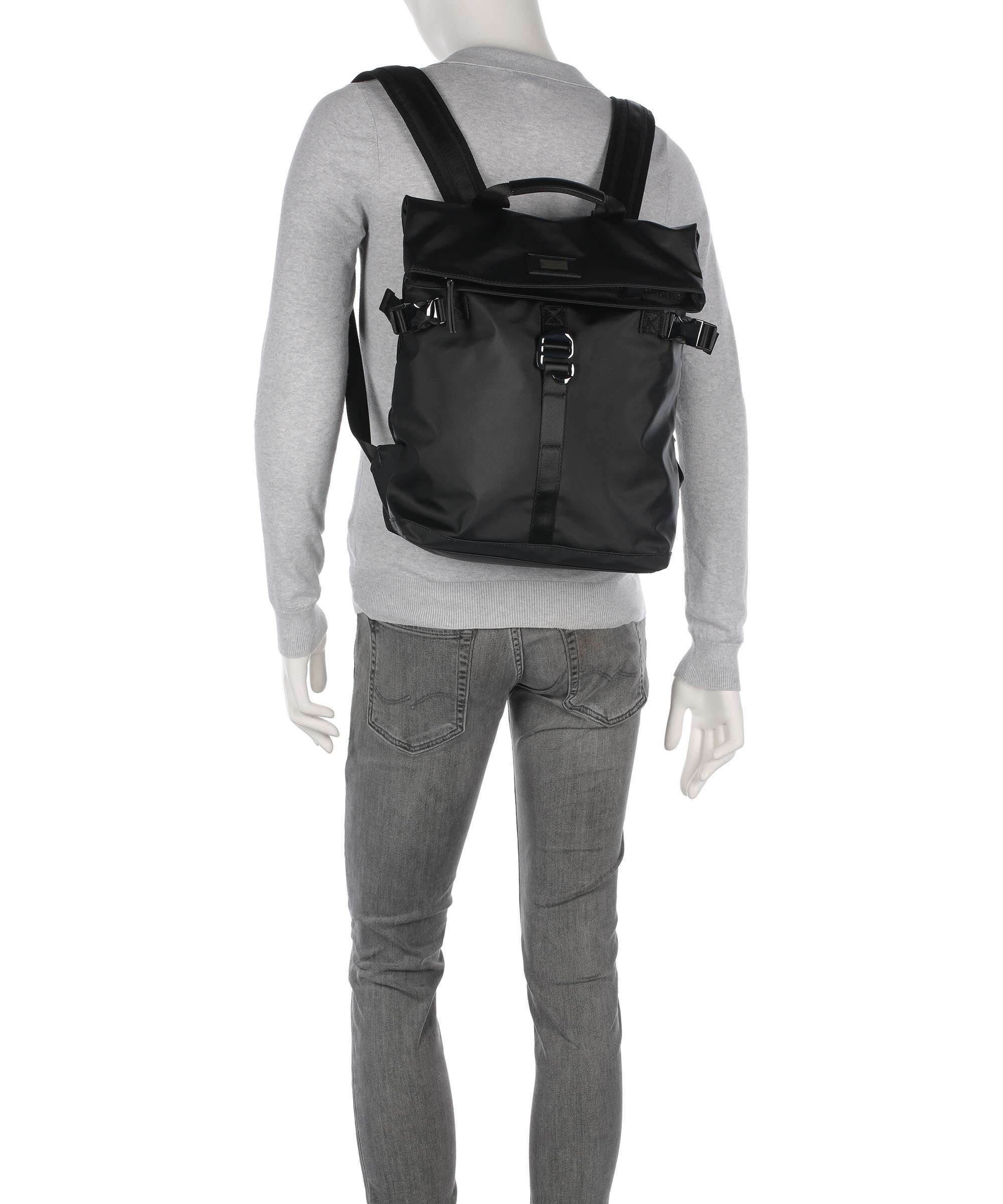 Guess Arezzo Rolltop backpack black - Image 3