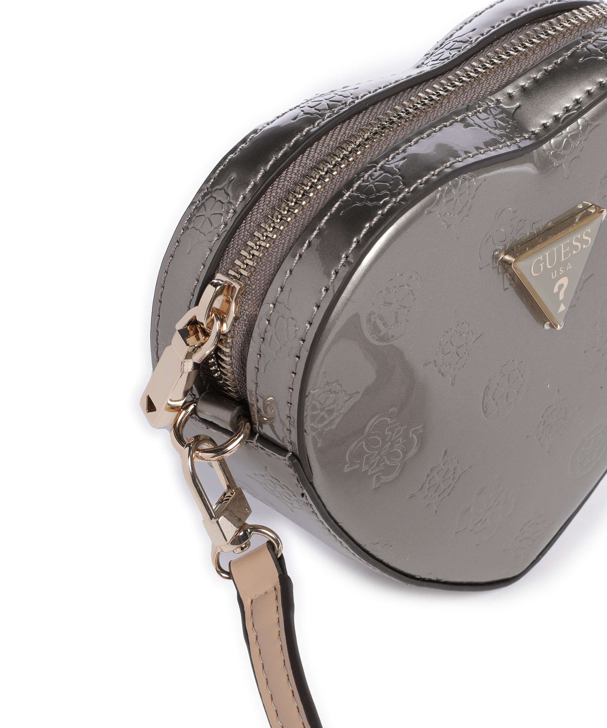 Guess Arnela Crossbody bag pewter logo - Image 4